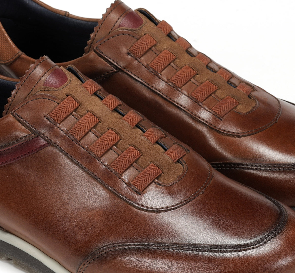 Fluchos Sander F1195 Sneakers Marron Homme Cuir