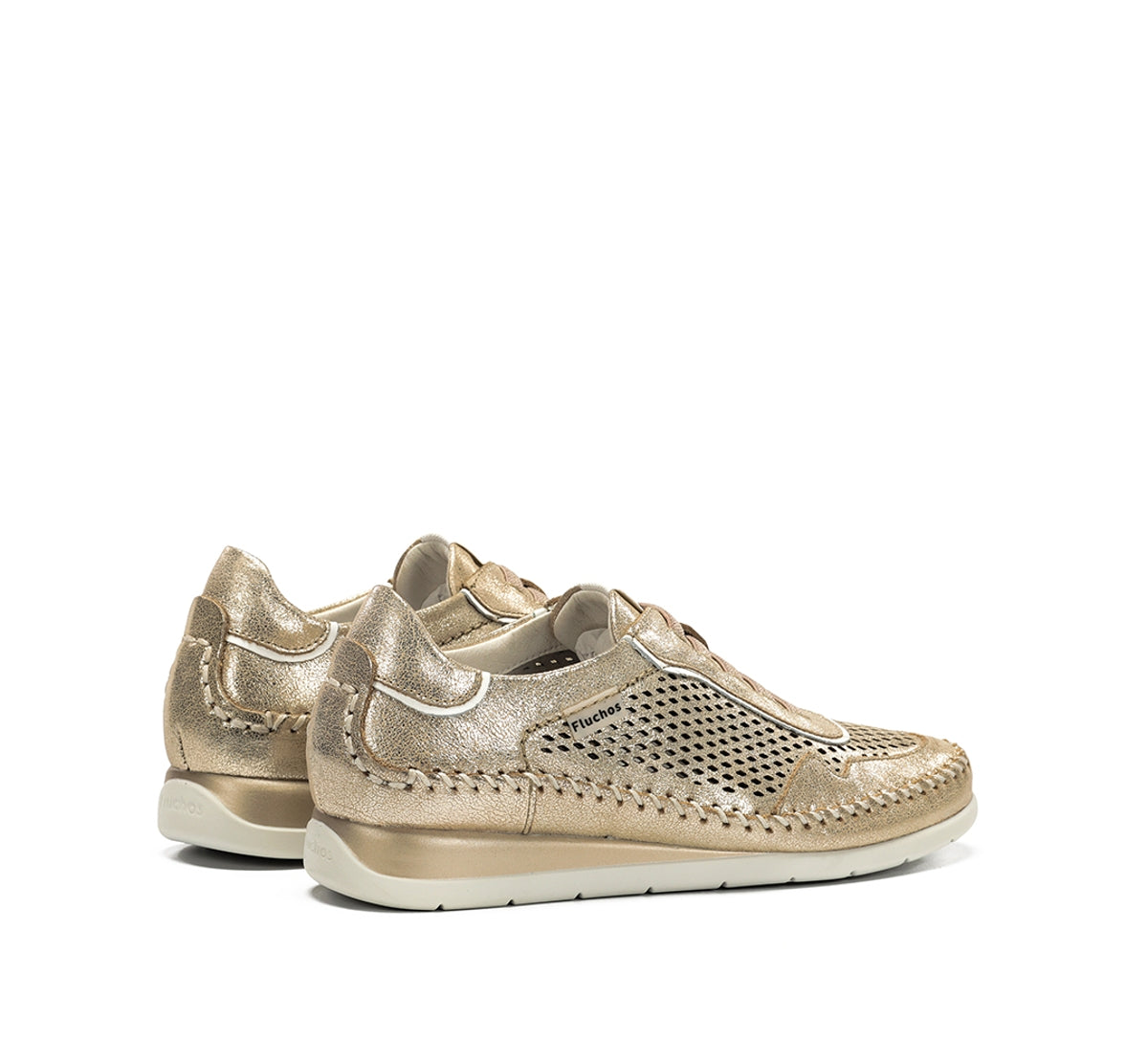 Fluchos Sella F2249 basket doré femme cuir