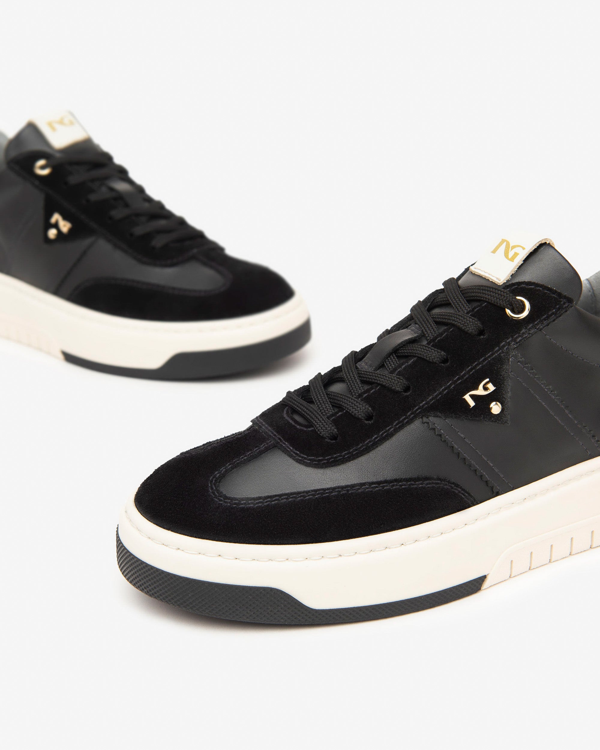 Nero Giardini Sneakers baskets femme daim cuir tissu