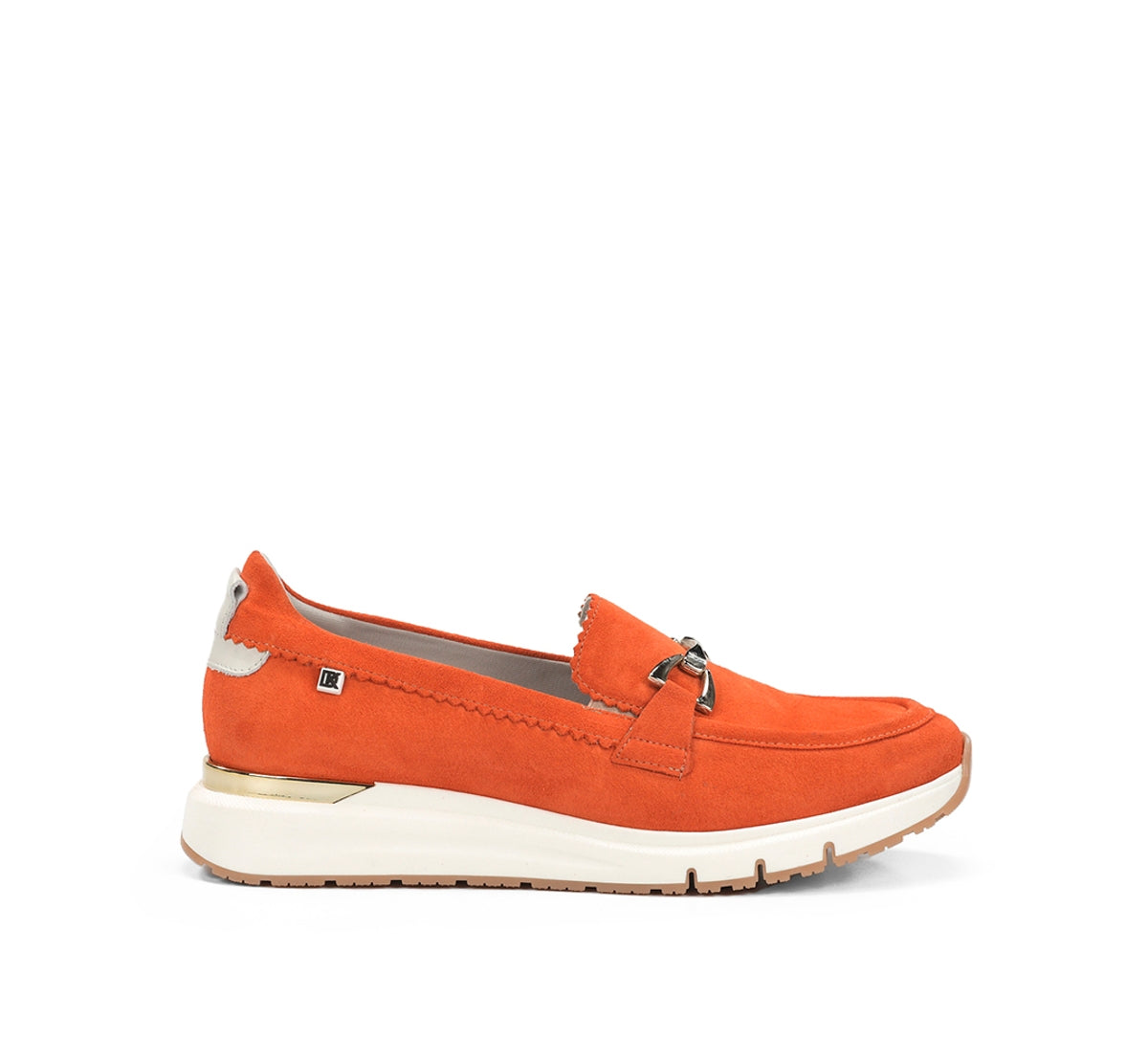 Dorking by Fluchos Serena D9047 mocassin orange sport femme
