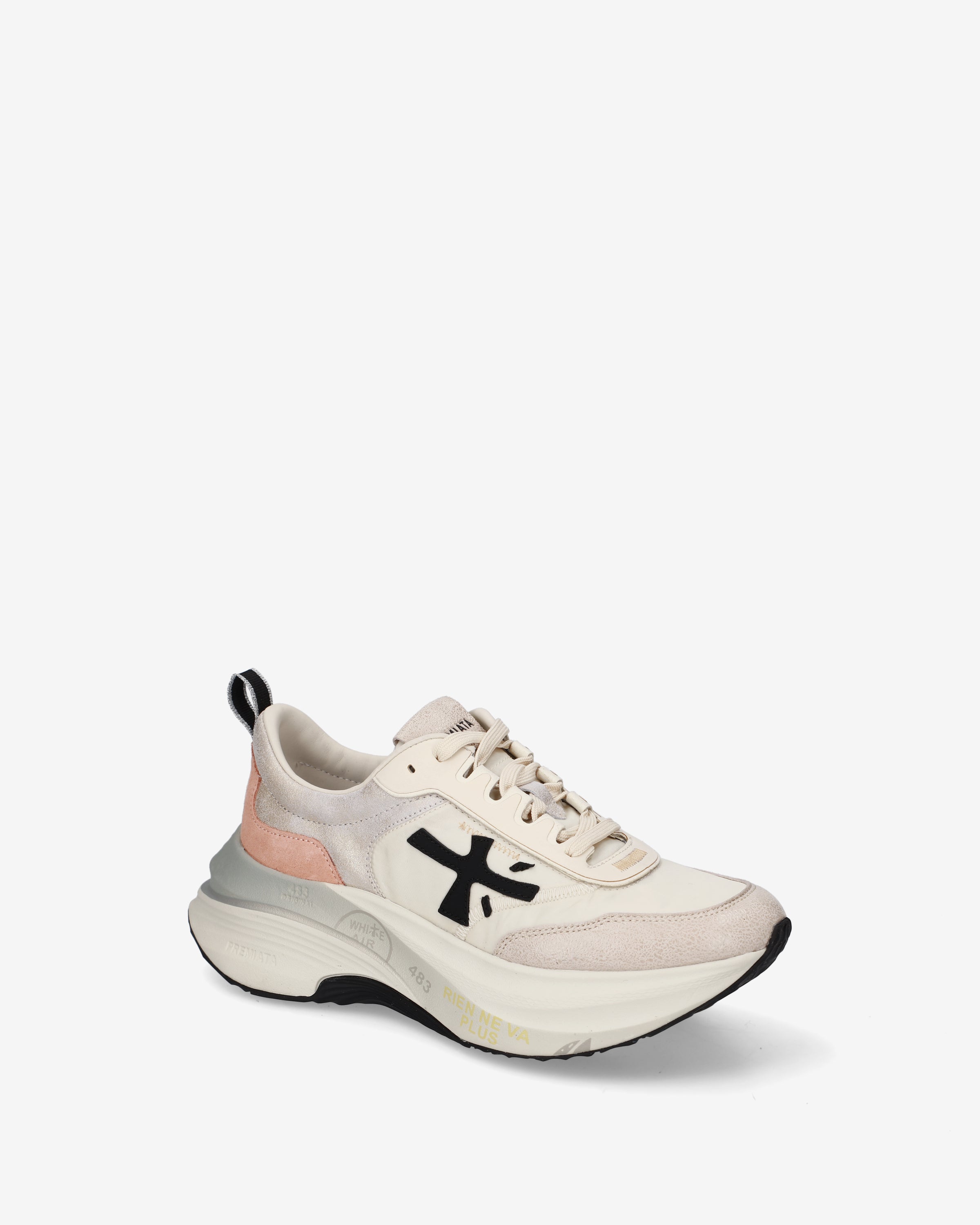 Premiata Hill 8522 sneakers femme blanc rose