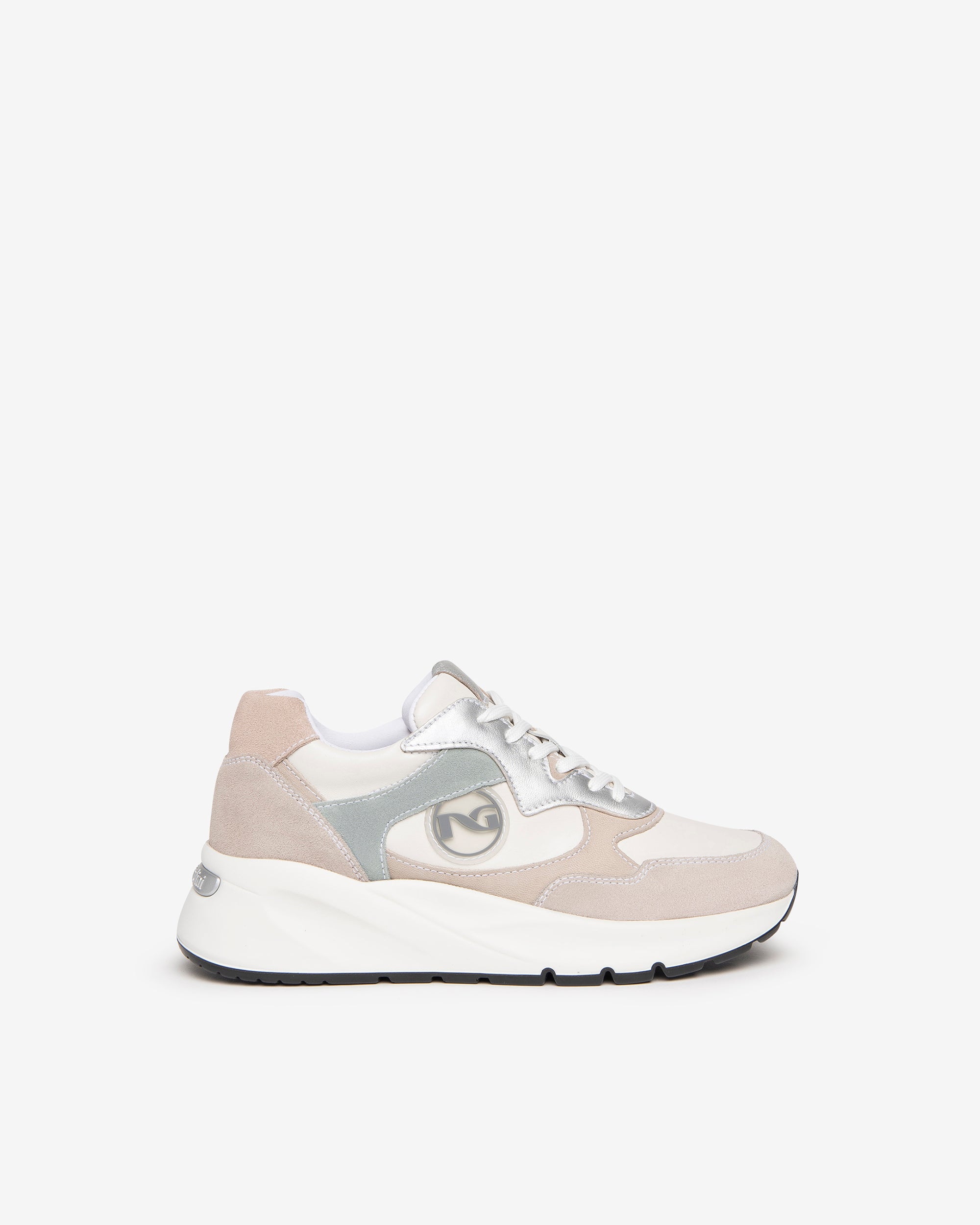 Nero Giardini Sneakers baskets femme cuir daim pointure 35