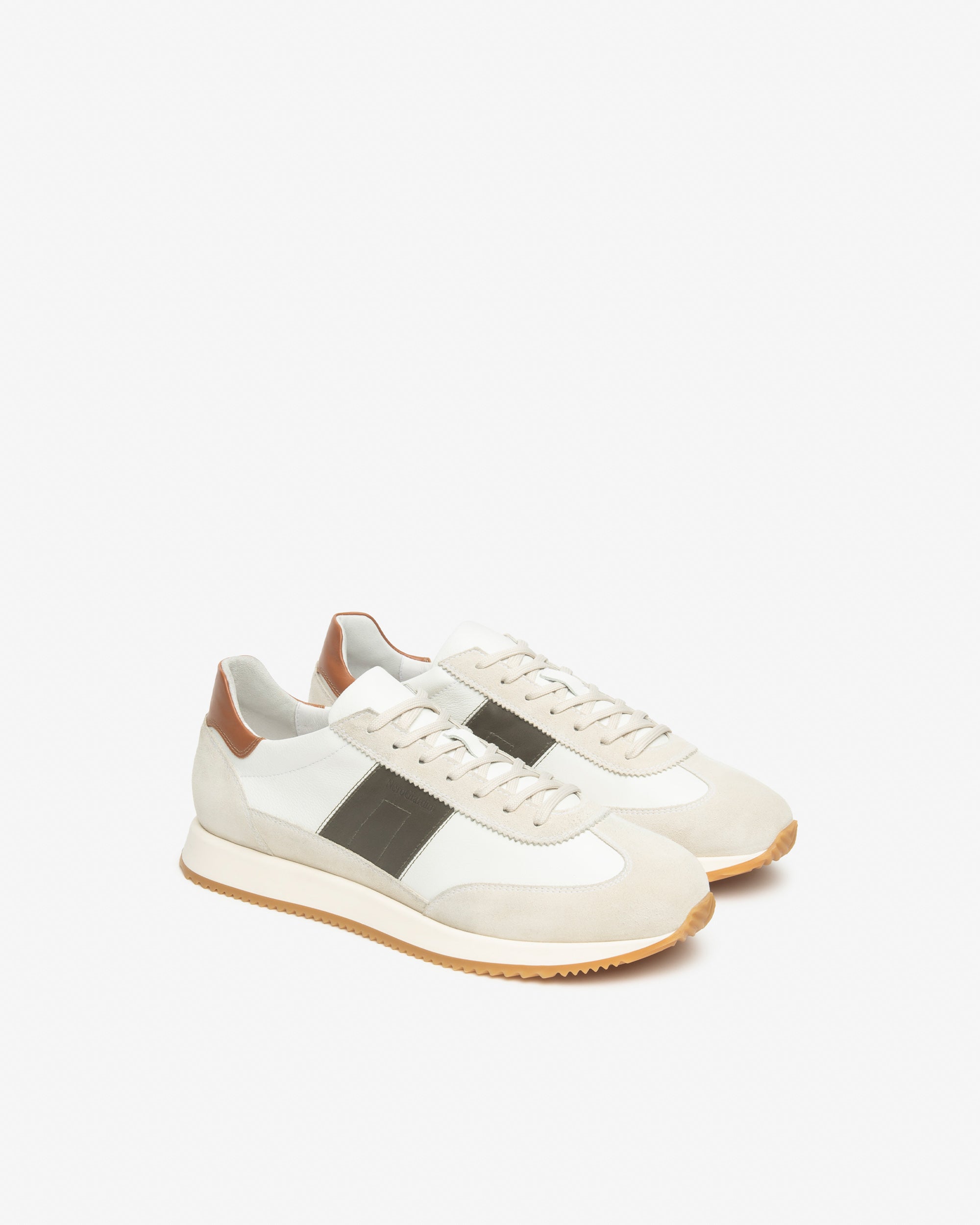 Nero Giardini Sneakers baskets cuir daim homme