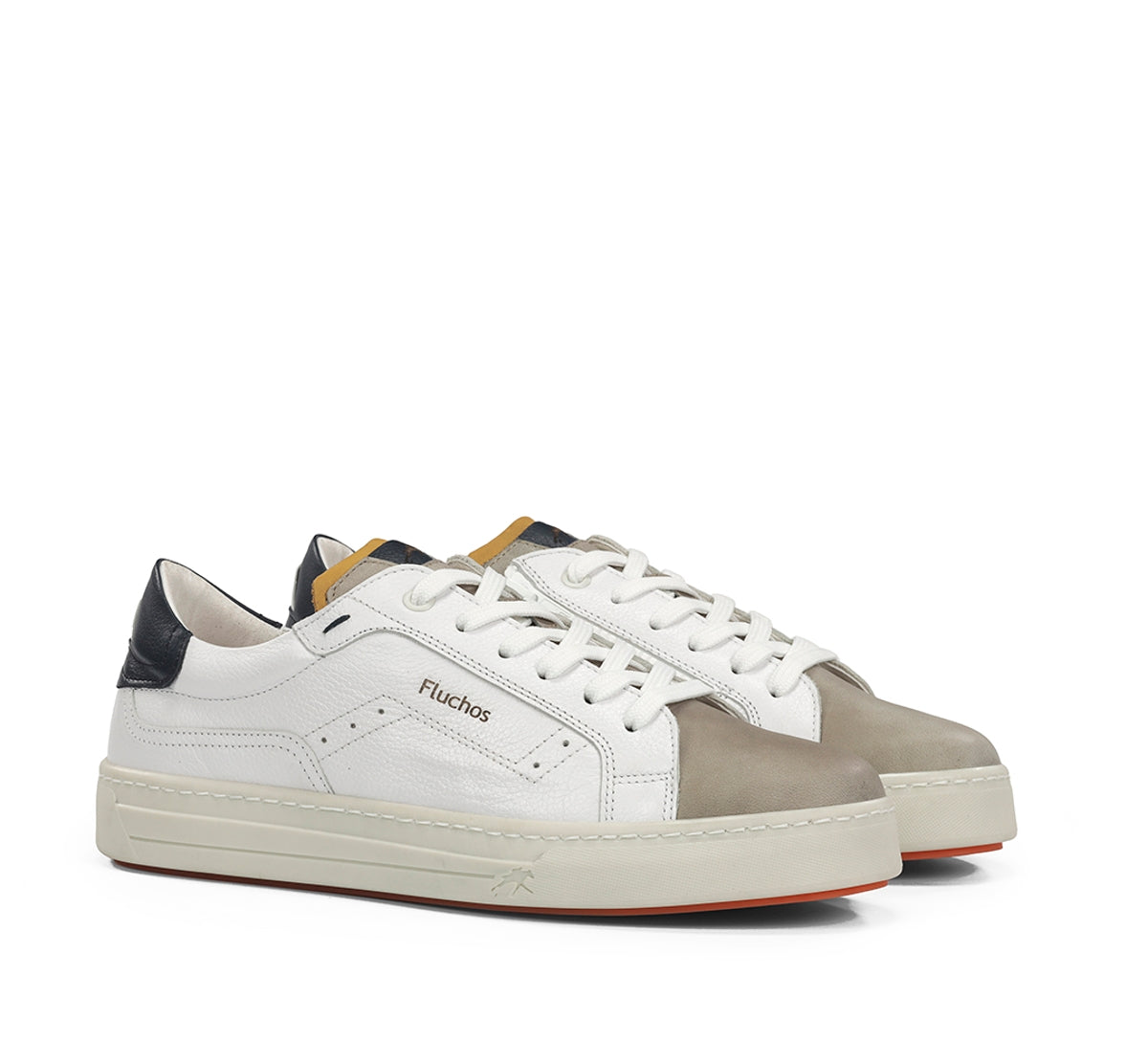 Fluchos Nemo F2218 baskets blanches homme slip on