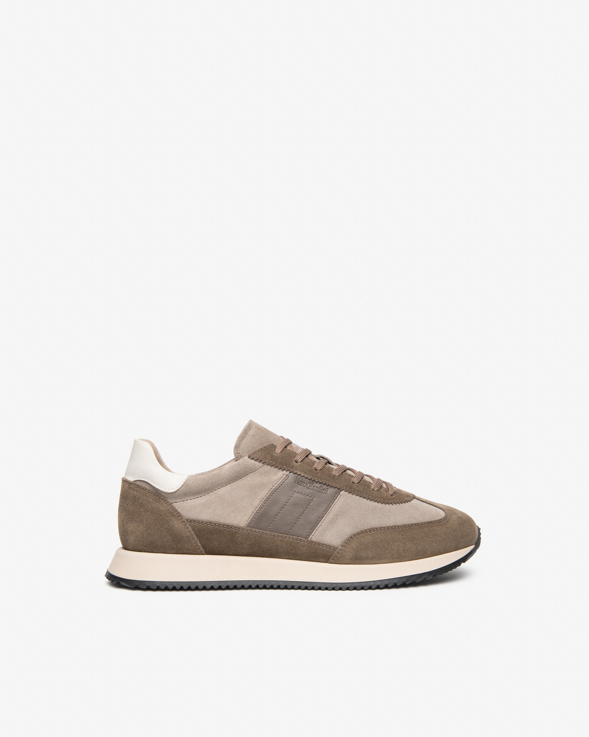 Nero Giardini Sneakers Baskets Cuir Homme Daim
