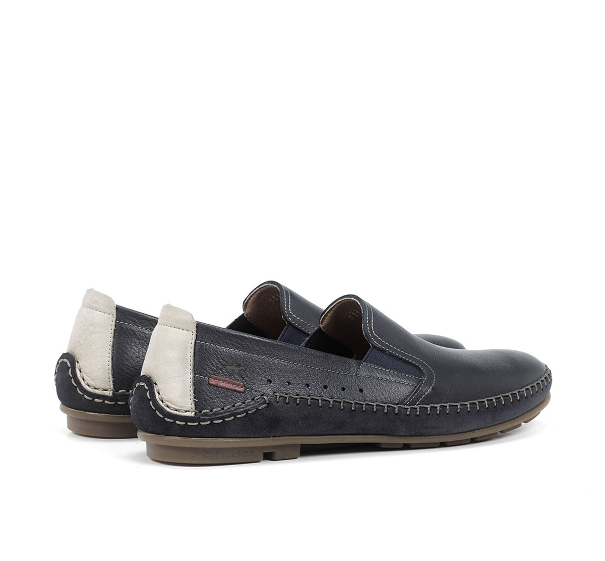 Fluchos Slip On Dorian F1174 Mocassin Homme Bleu
