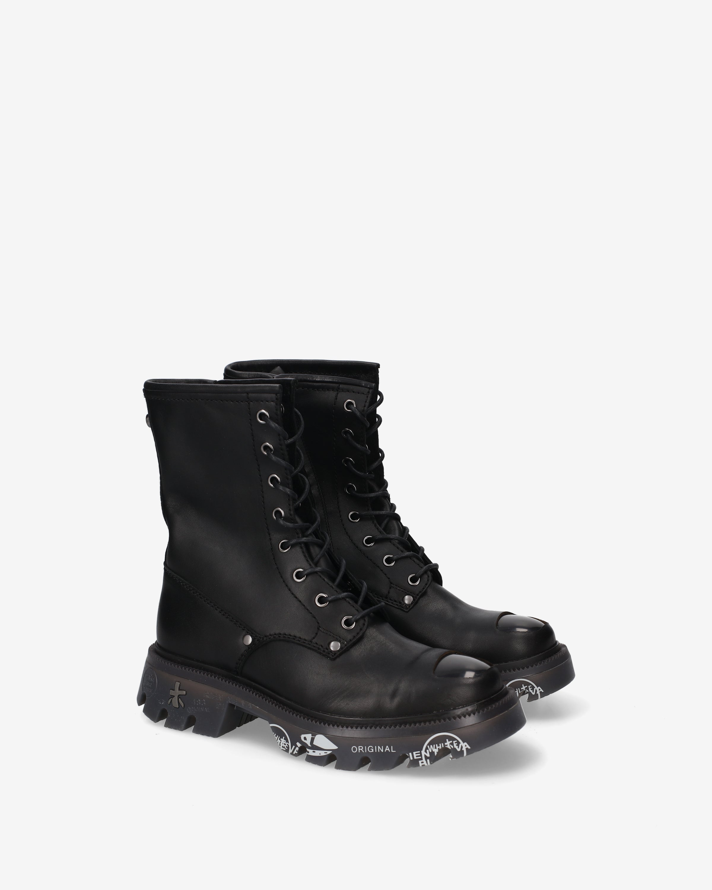 Premiata Brixtond 470 baskets noir cuir femme