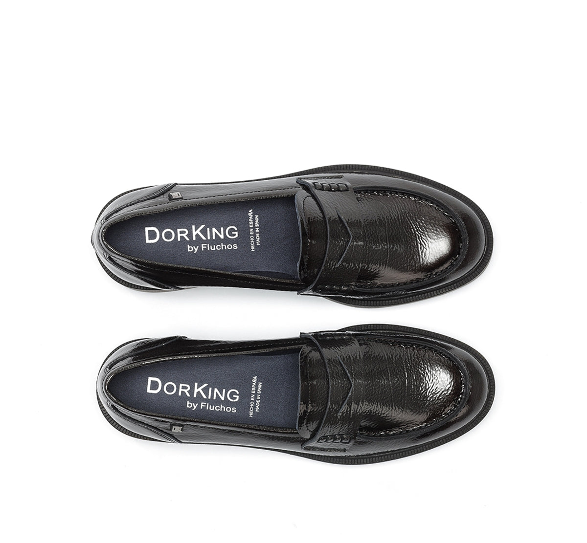 Dorking Idaly D9380 mocassin gris femme