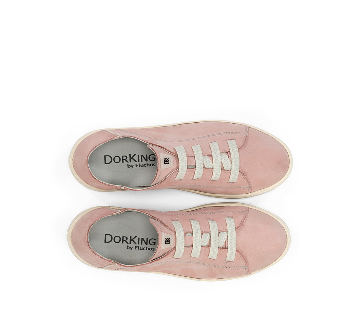 Dorking by Fluchos Yet D9500 chaussure nude femme large