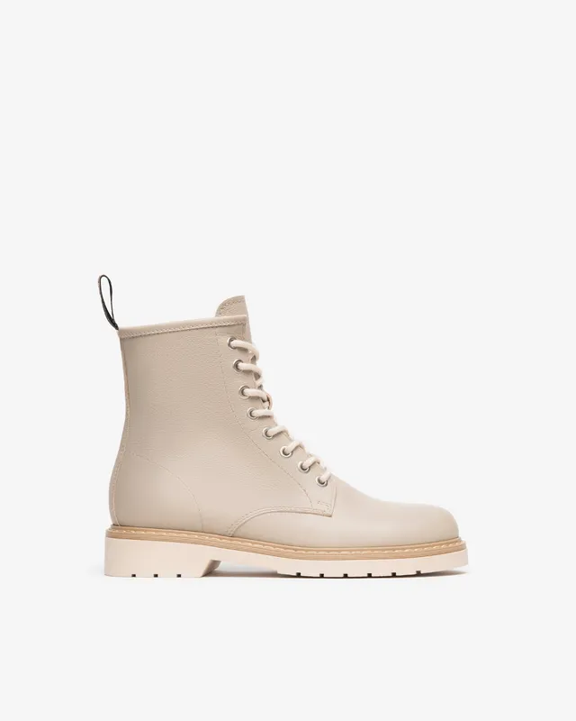 Nero Giardini Combat Boots rangers cuir verni femme