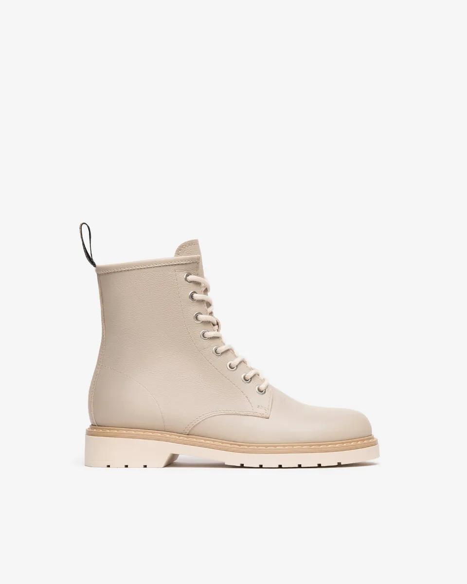 Nero Giardini Combat Boots rangers cuir verni femme