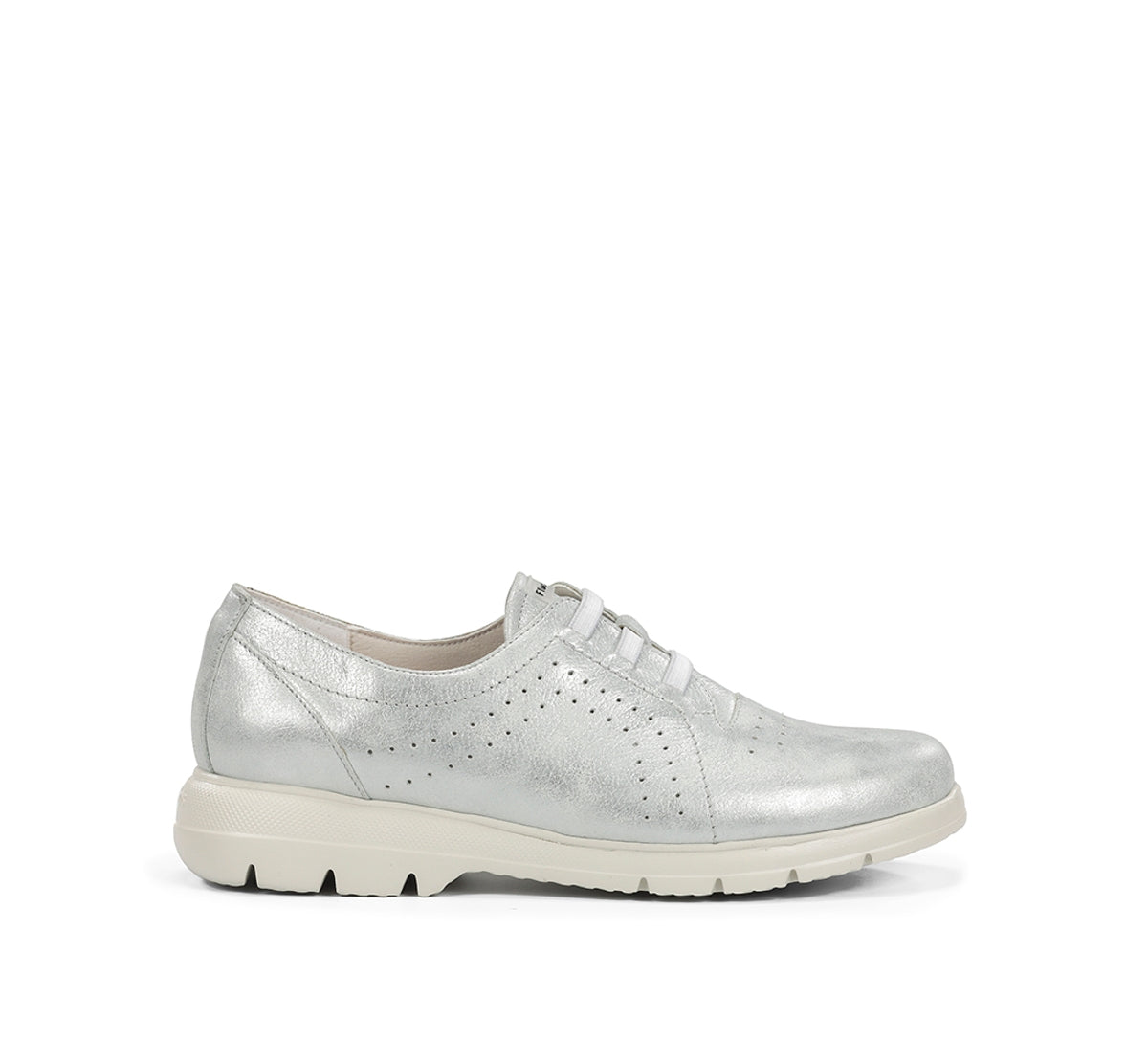 Fluchos Gladis F2202 mocassin argent femme