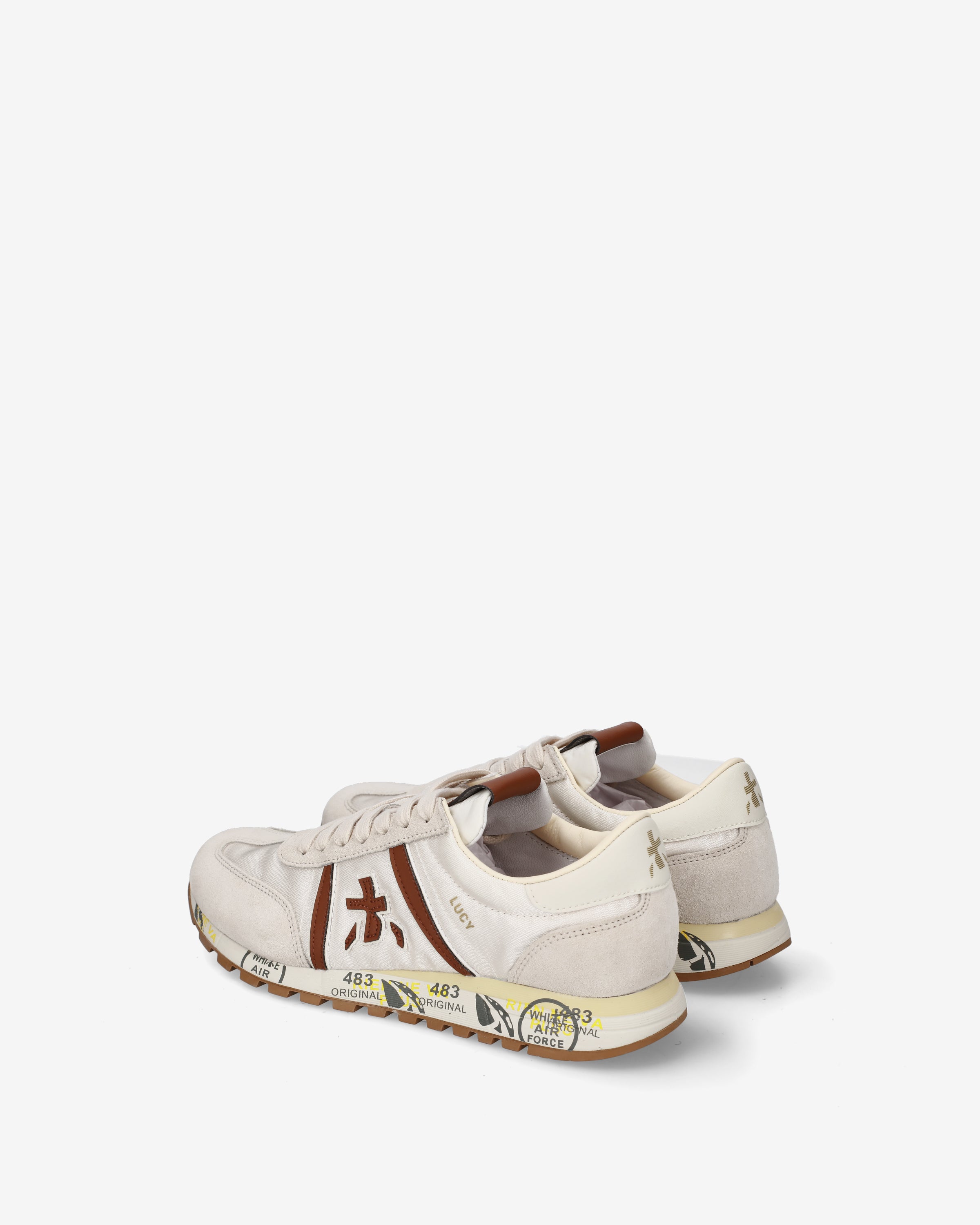 Premiata Lucyd 0.1 8417 baskets crème femme