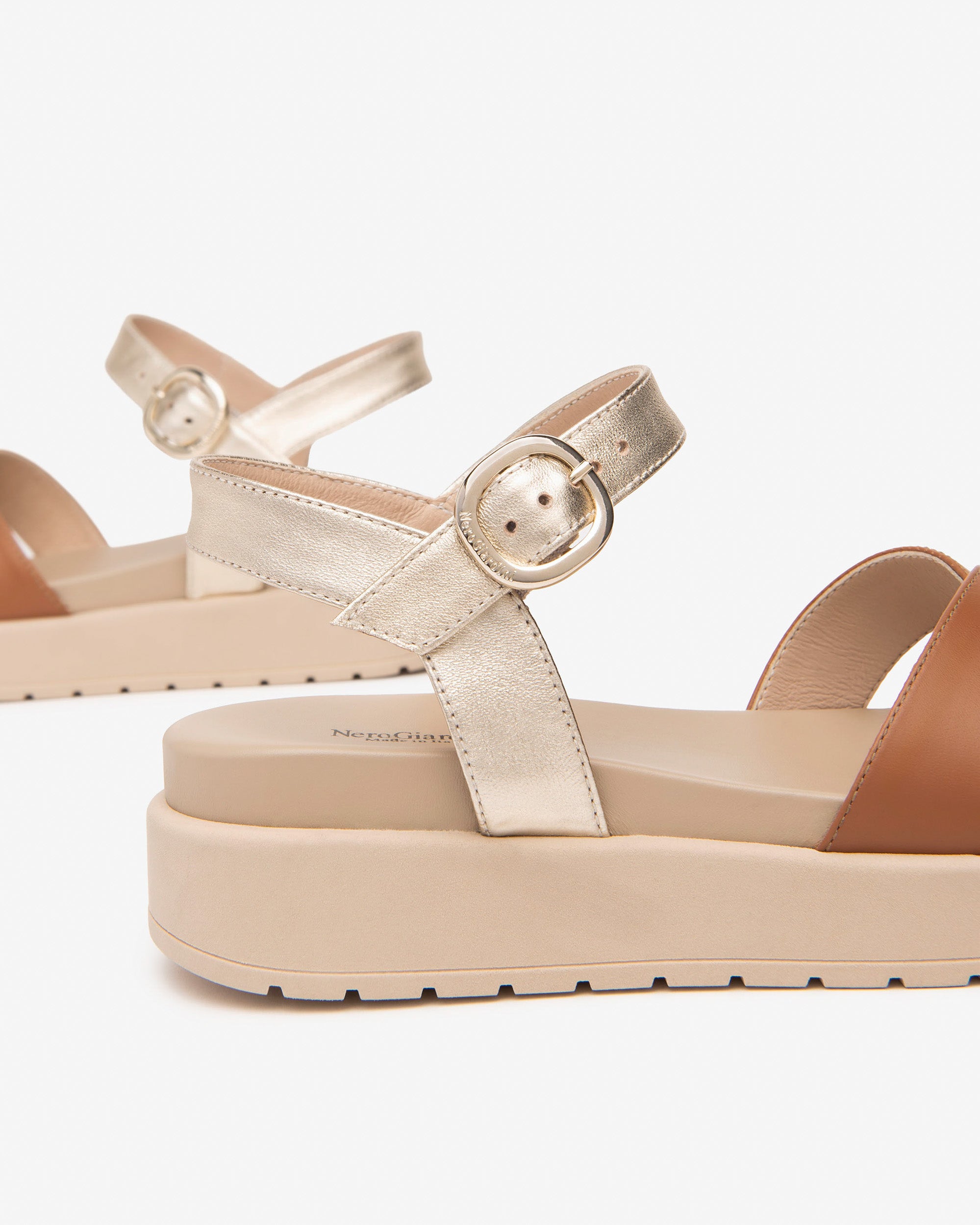 Nero Giardini Sandals sandales cuir femme