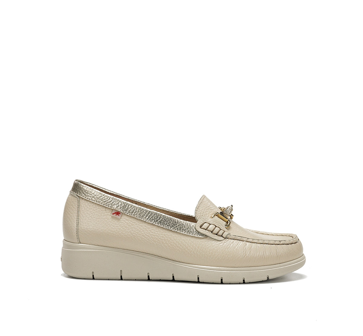 Fluchos Fluvia F2421 mocassins femme taupe cuir