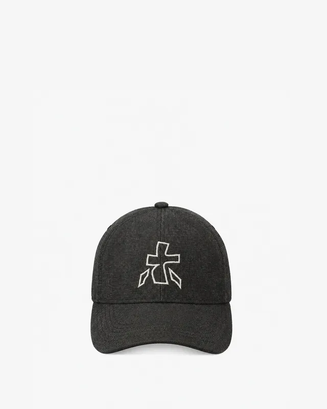 Premiata Cotton baseball cap casquette noire coton