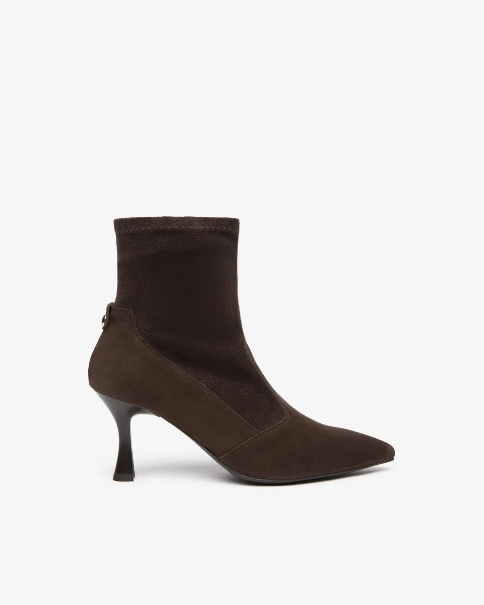 Nero Giardini Ankle Booties bottines daim talon 75