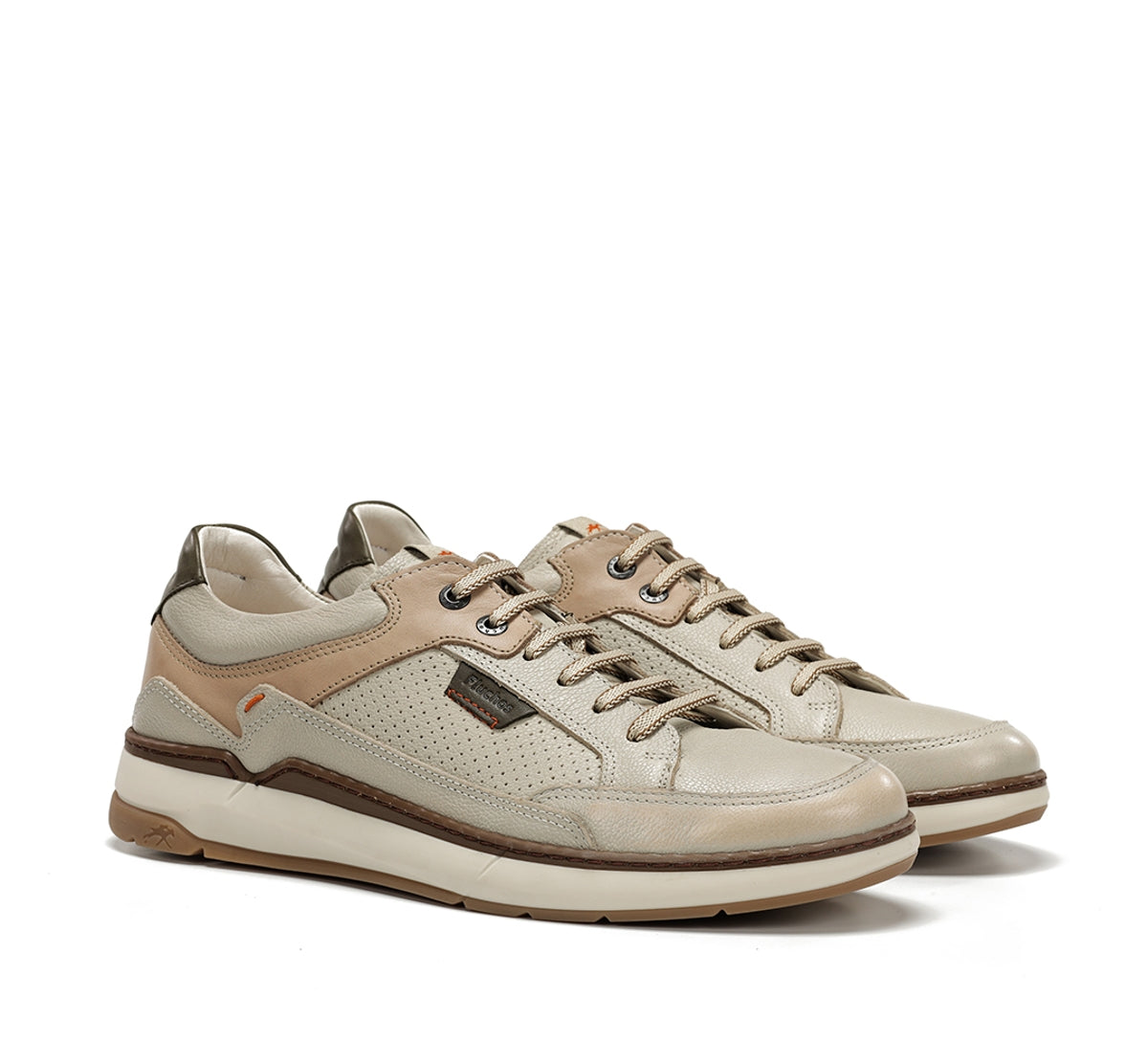 Fluchos Jeff F2357 basket homme blanche cuir