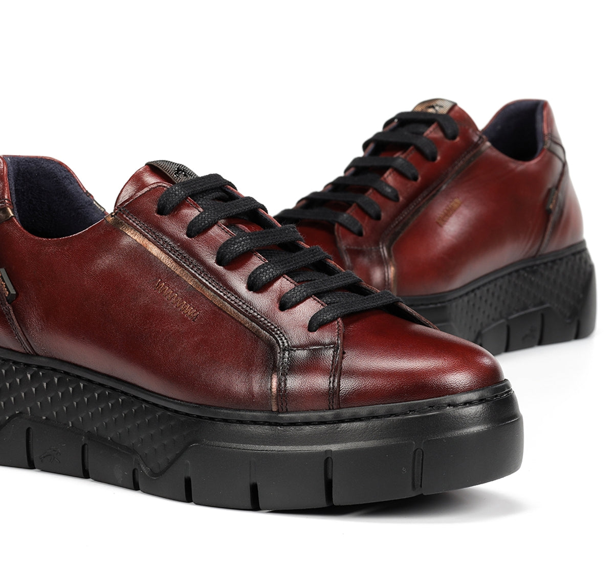 Fluchos Ilia F2305 baskets femme bordeaux confort