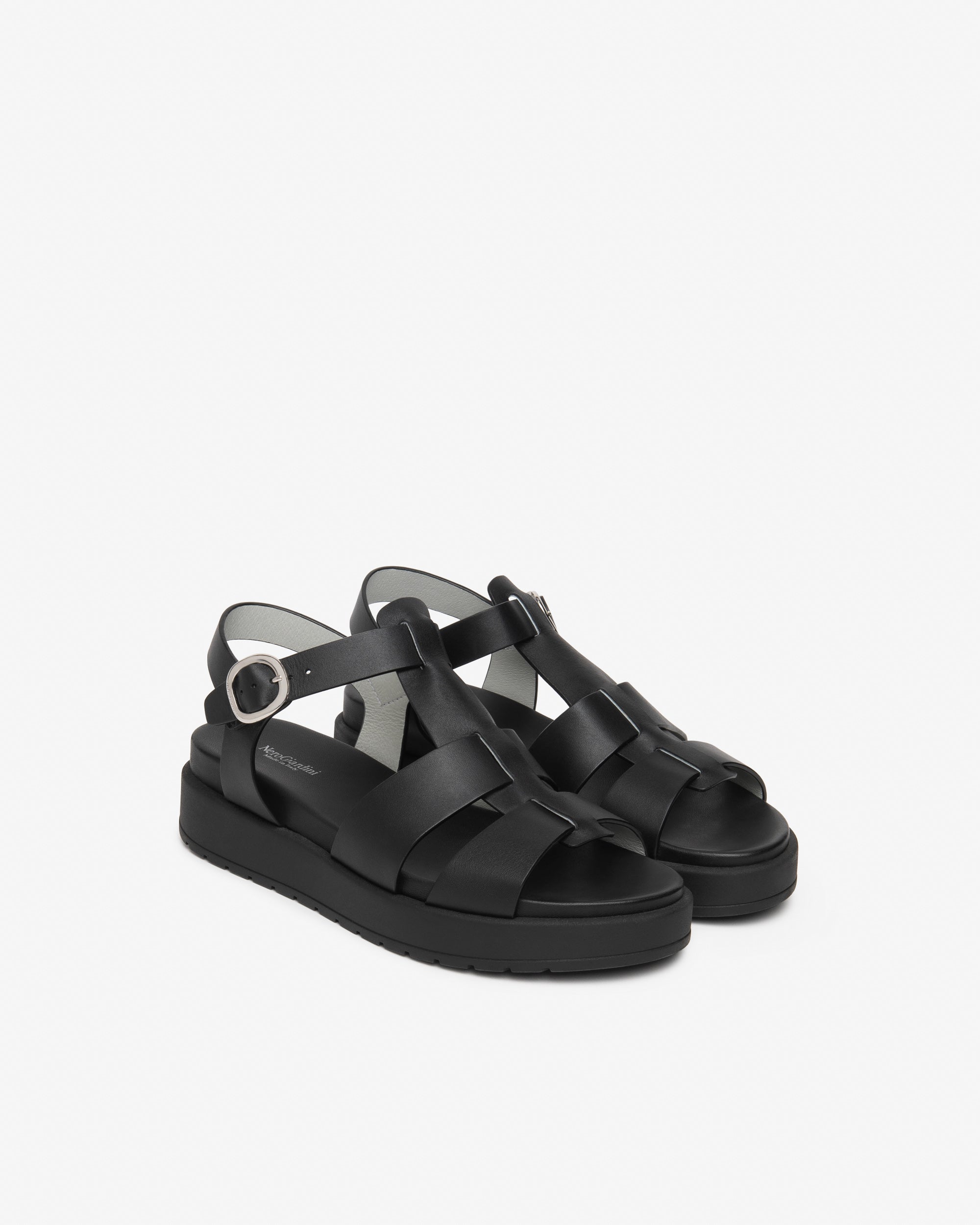 Nero Giardini Sandals sandales cuir femme cuir