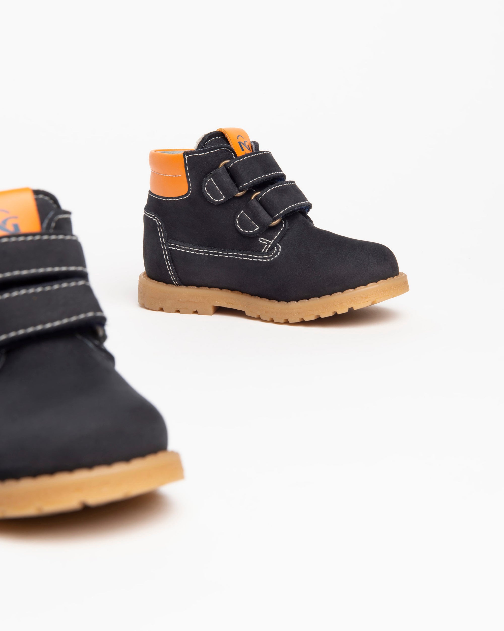 Nero Giardini Baby bottines cuir bébé garçon scratch