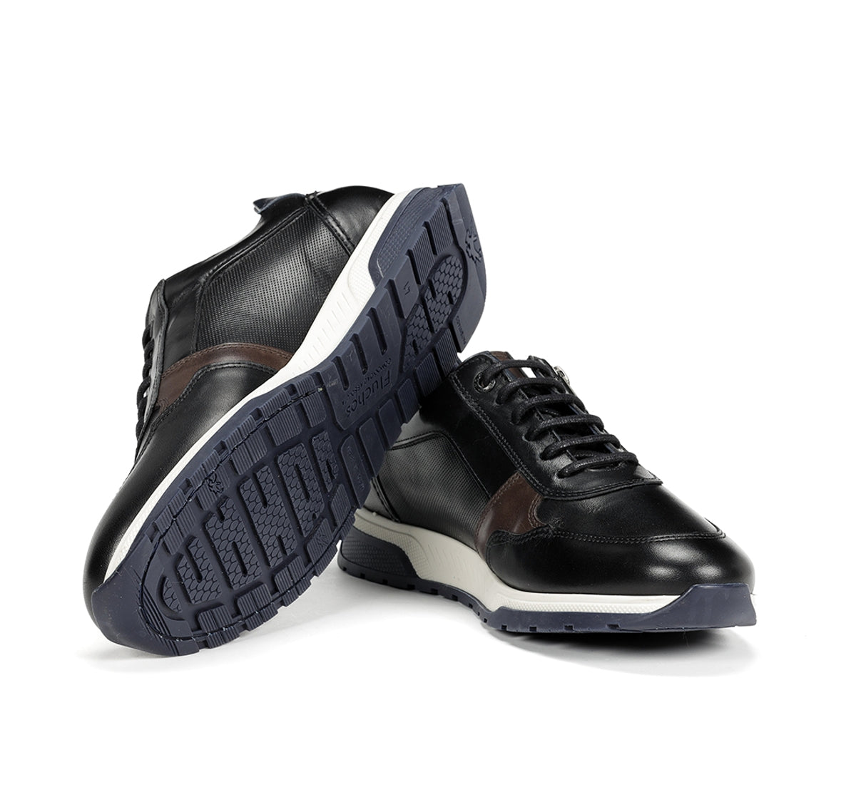 Fluchos Louis F1600 basket noire homme cuir