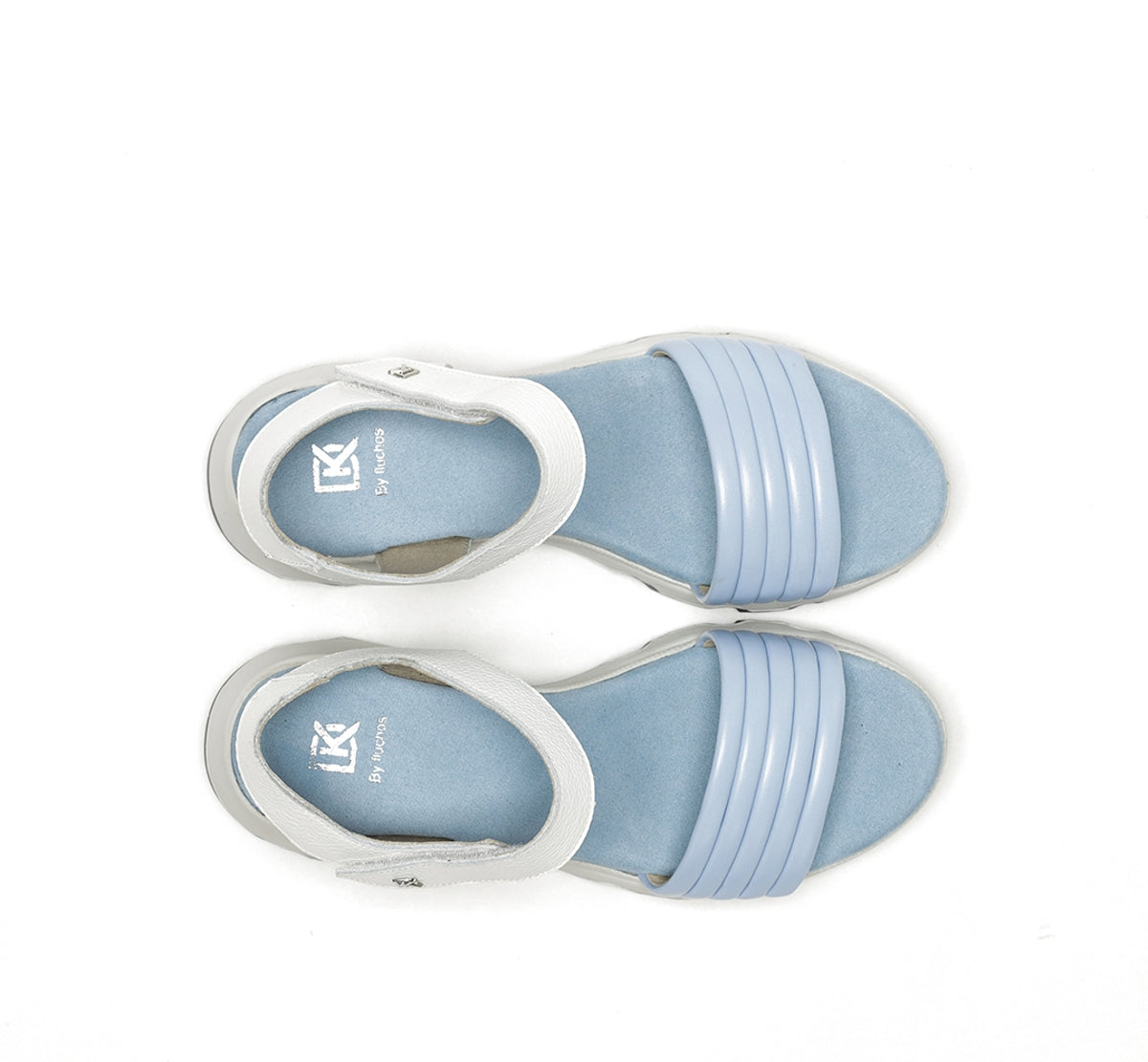 Dorking by Fluchos Lais D9023 sandales bleu plateforme