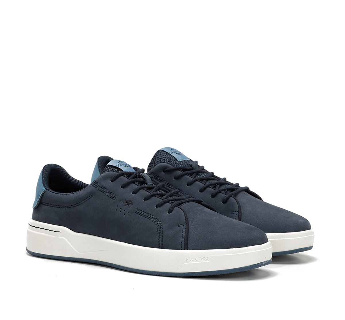 Fluchos Nadal F2377 baskets homme bleu à lacets