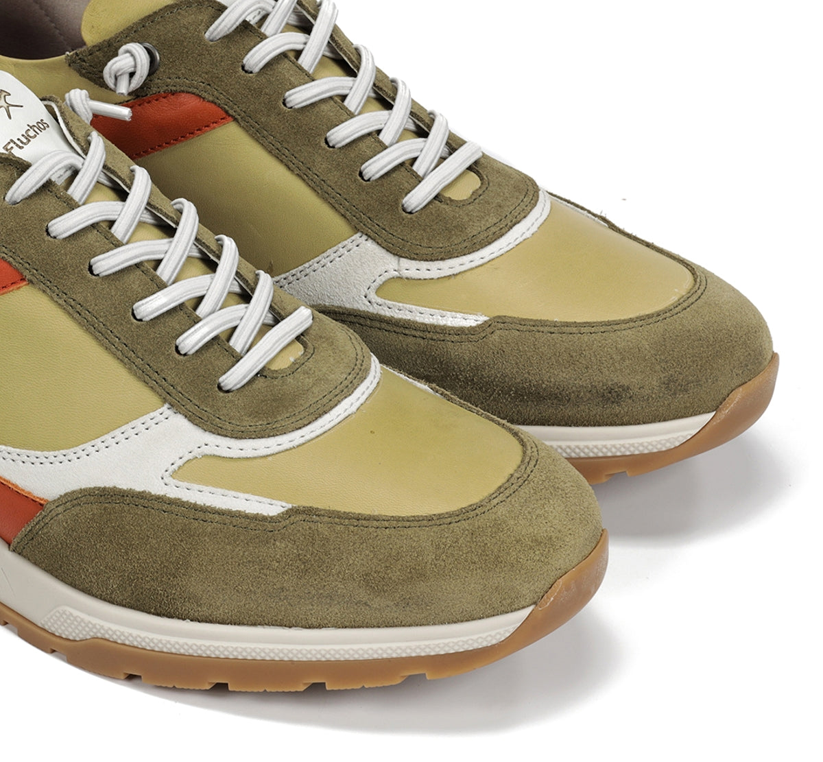 Fluchos Deportivos Louis F2192 baskets cuir vert