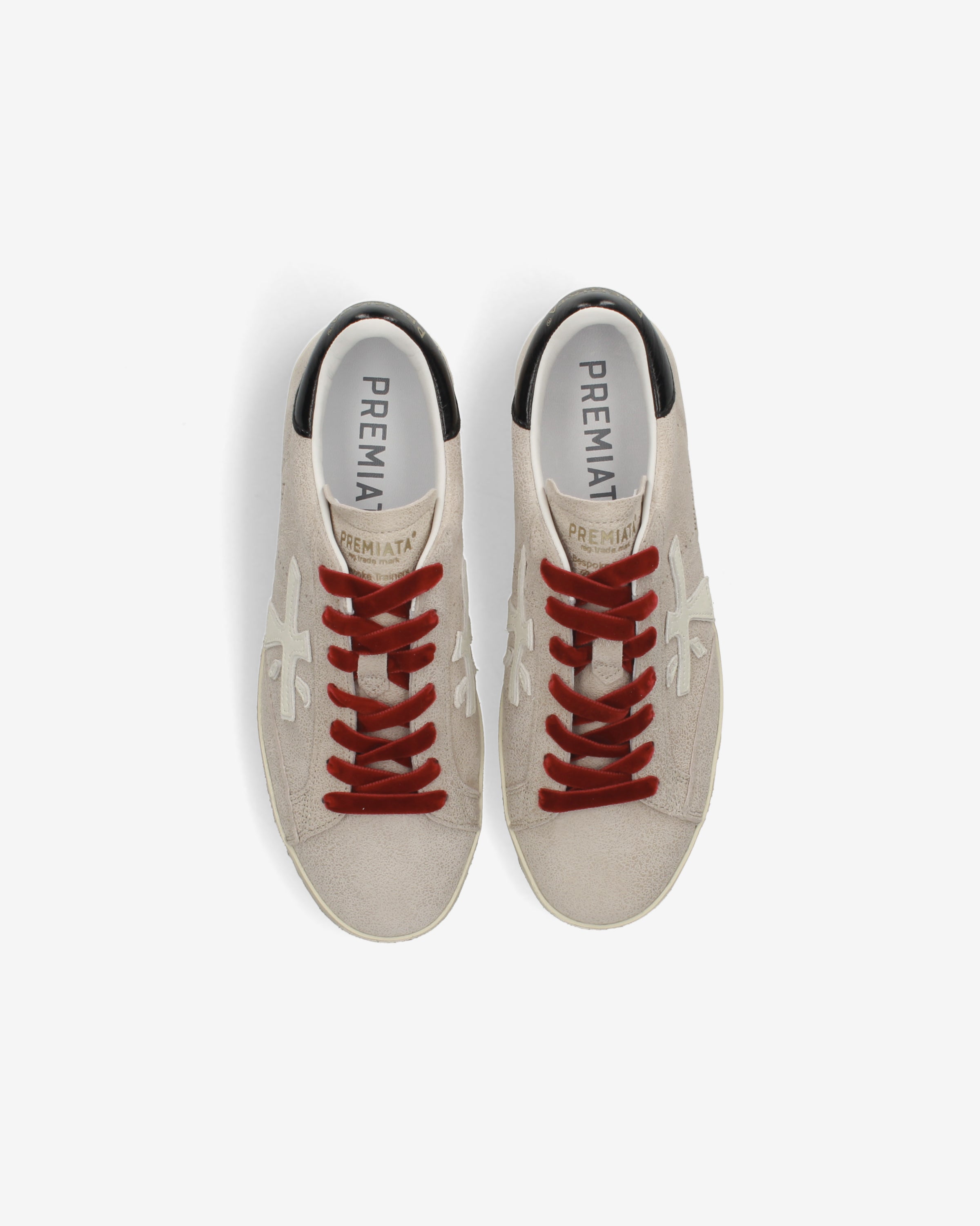 Premiata Stevend 8492 sneakers cuir beige pointure 38