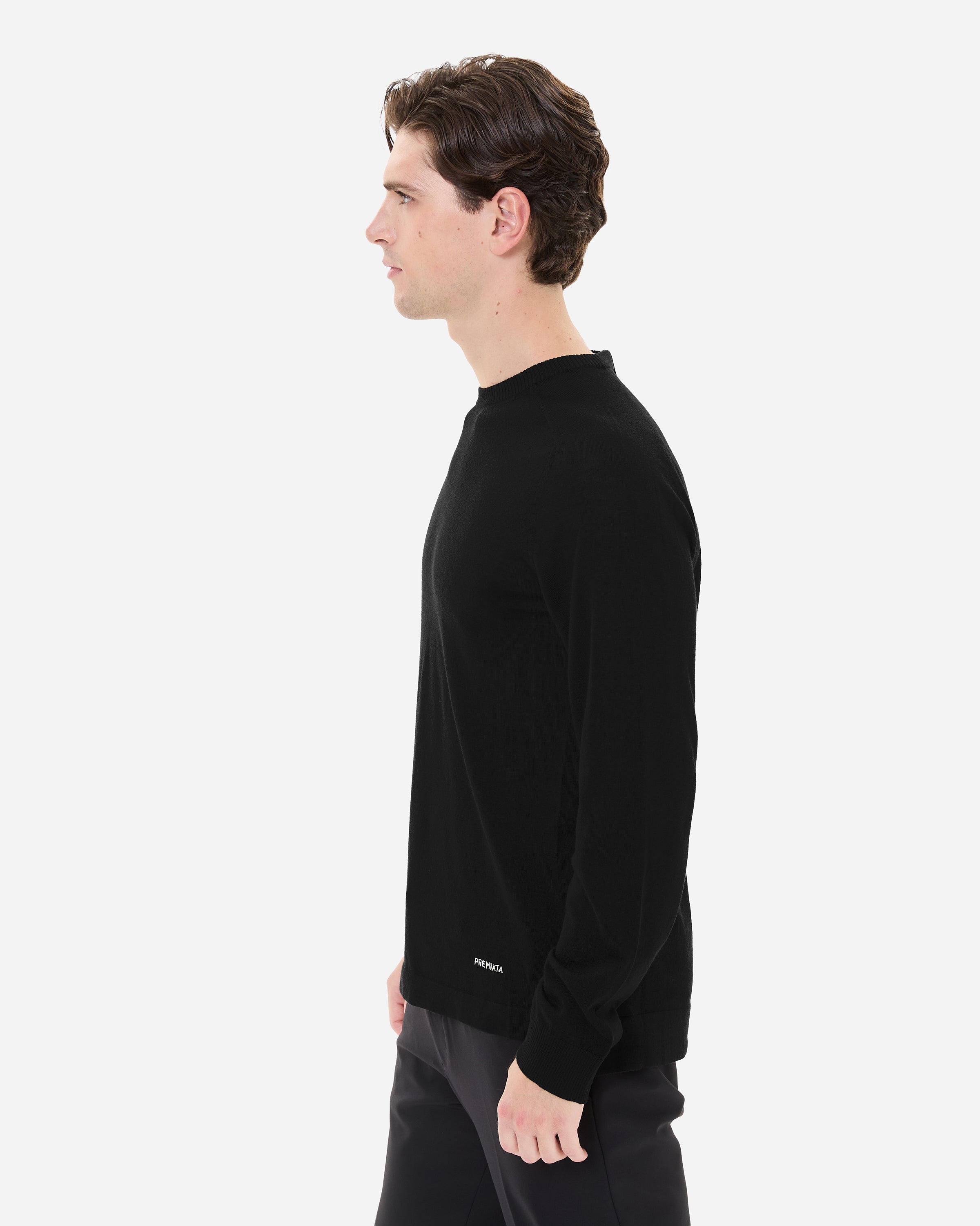 Premiata Maglia Essential pull noir homme maille