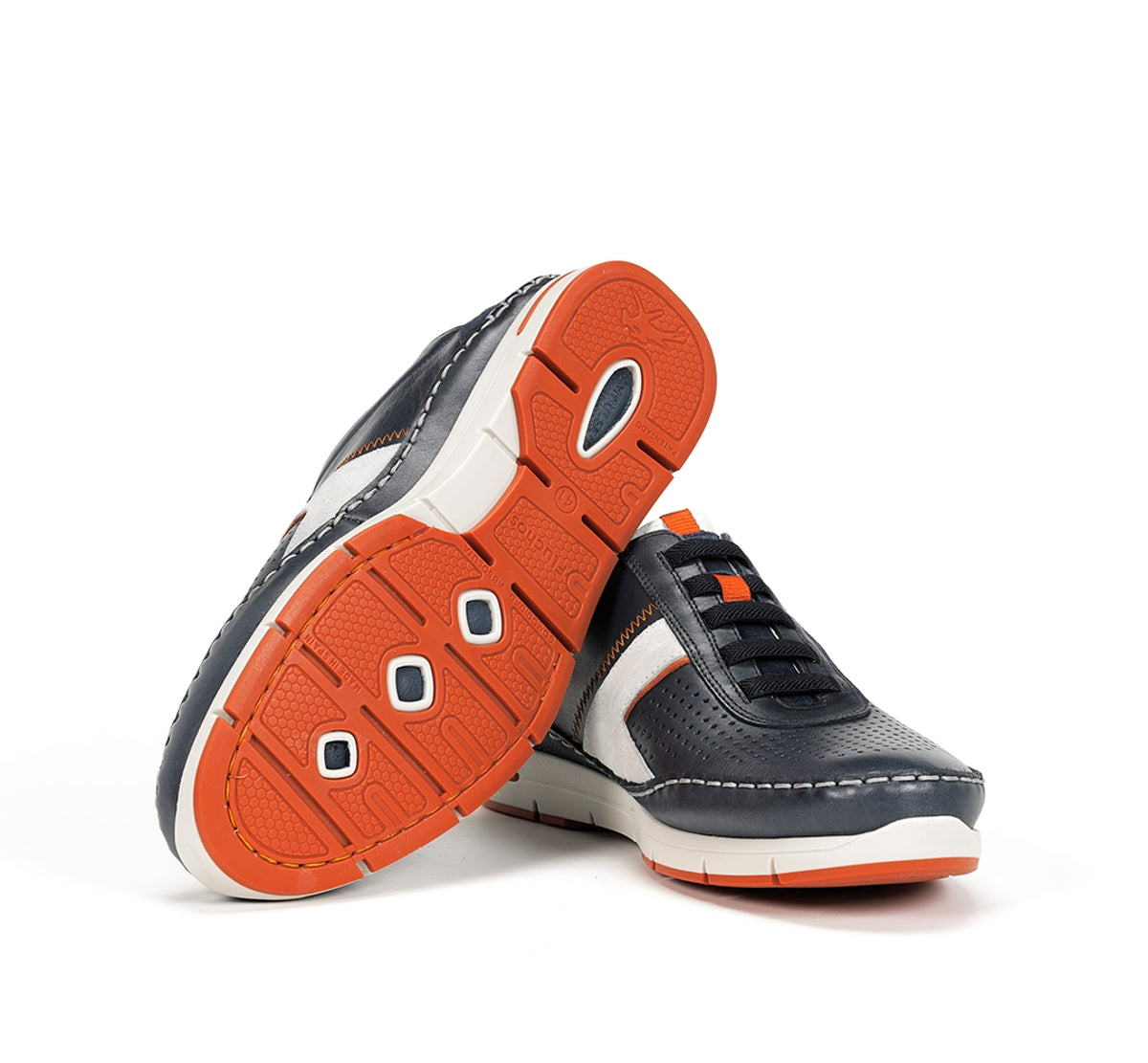 Fluchos Yannic F1443 baskets homme bleu lacets