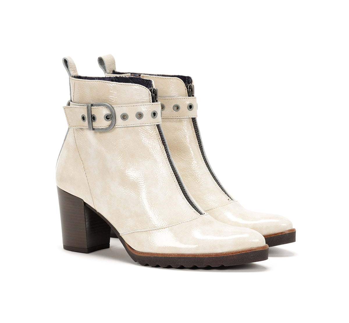 Fluchos Dorking Thais D8300 Bottines Blanc Talon