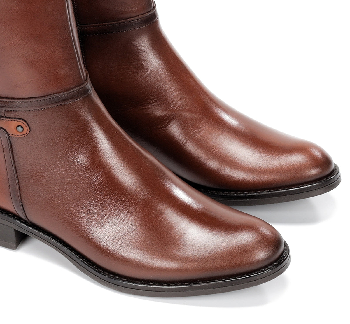 Dorking Tierra D7687 botte femme marron cuir