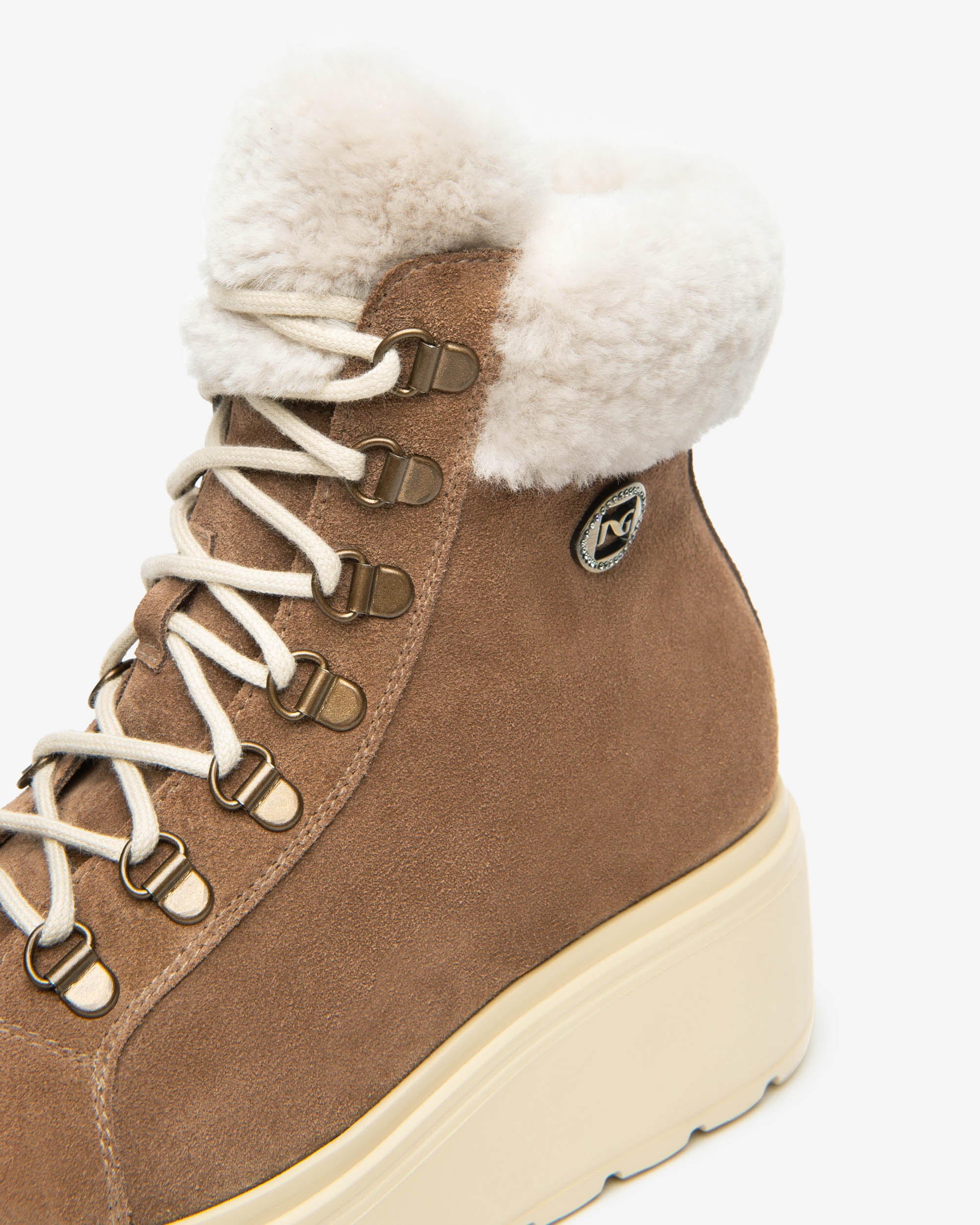 Nero Giardini Bottines Daim Femme Plateforme 55 mm