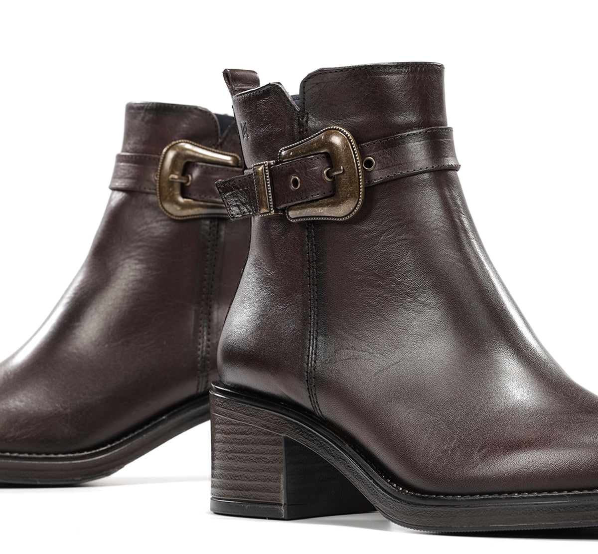 Dorking by Fluchos Linet D9801 bottine marron cuir femme