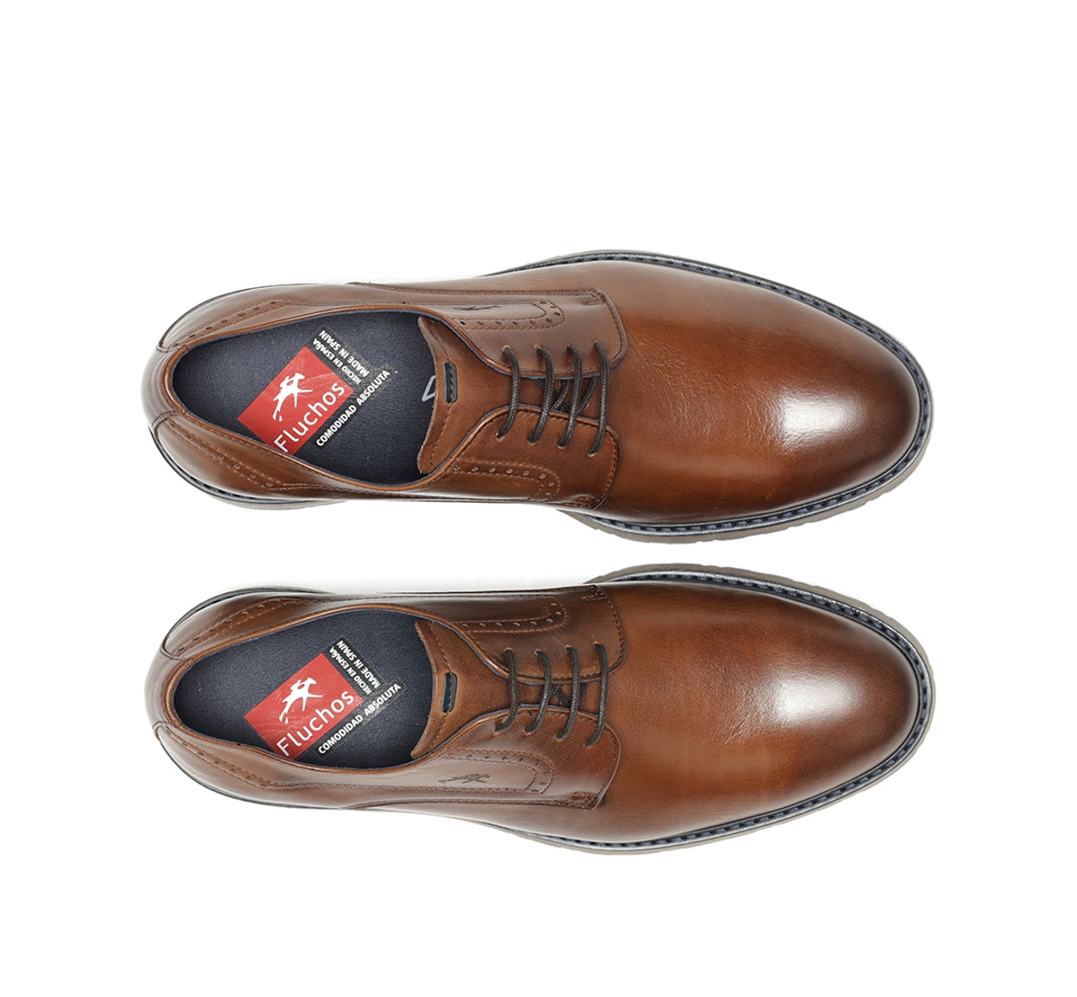 Fluchos Zapatos Ulrich F1867 chaussures marron homme