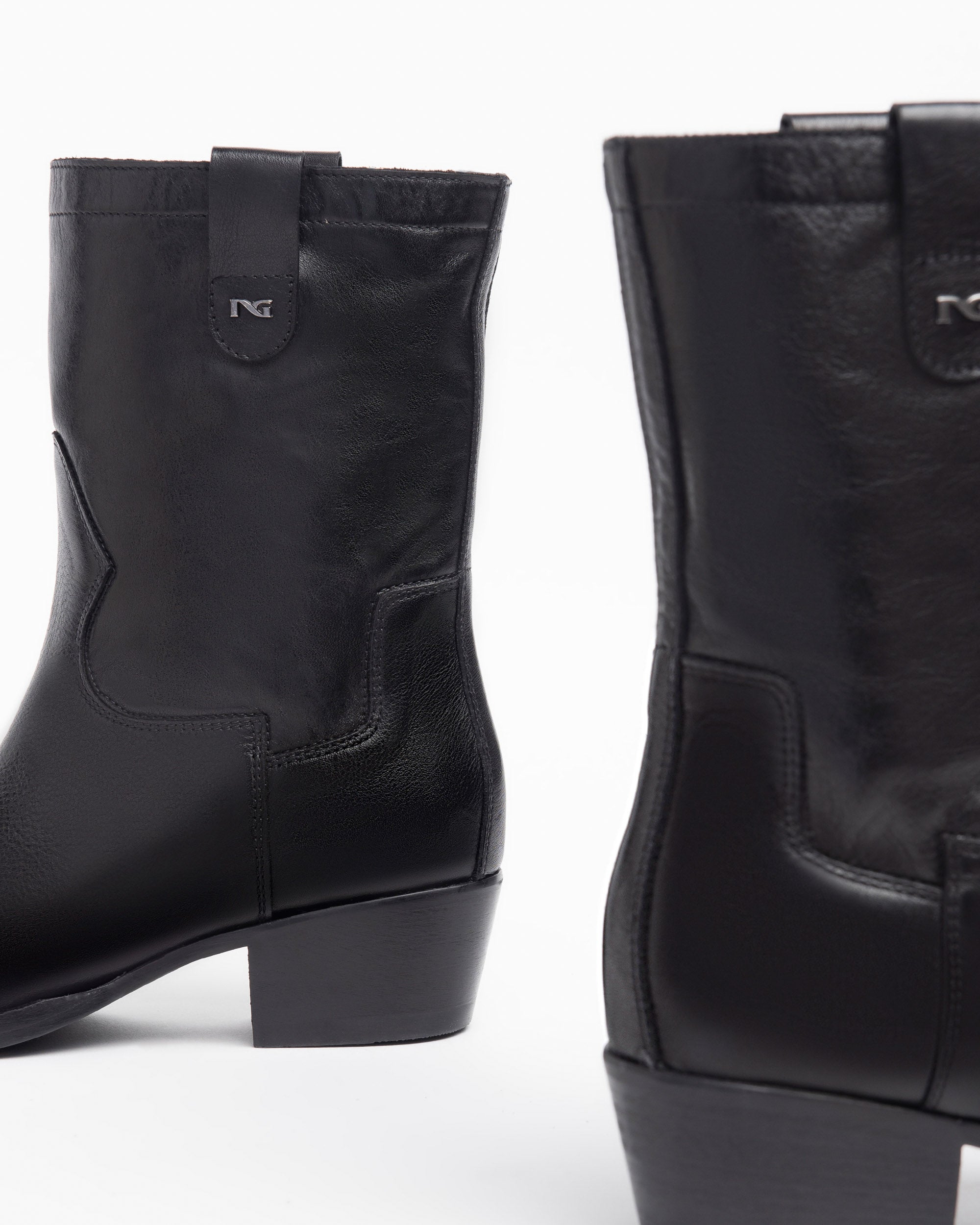 Nero Giardini Ankle Boots bottines cuir femme noir