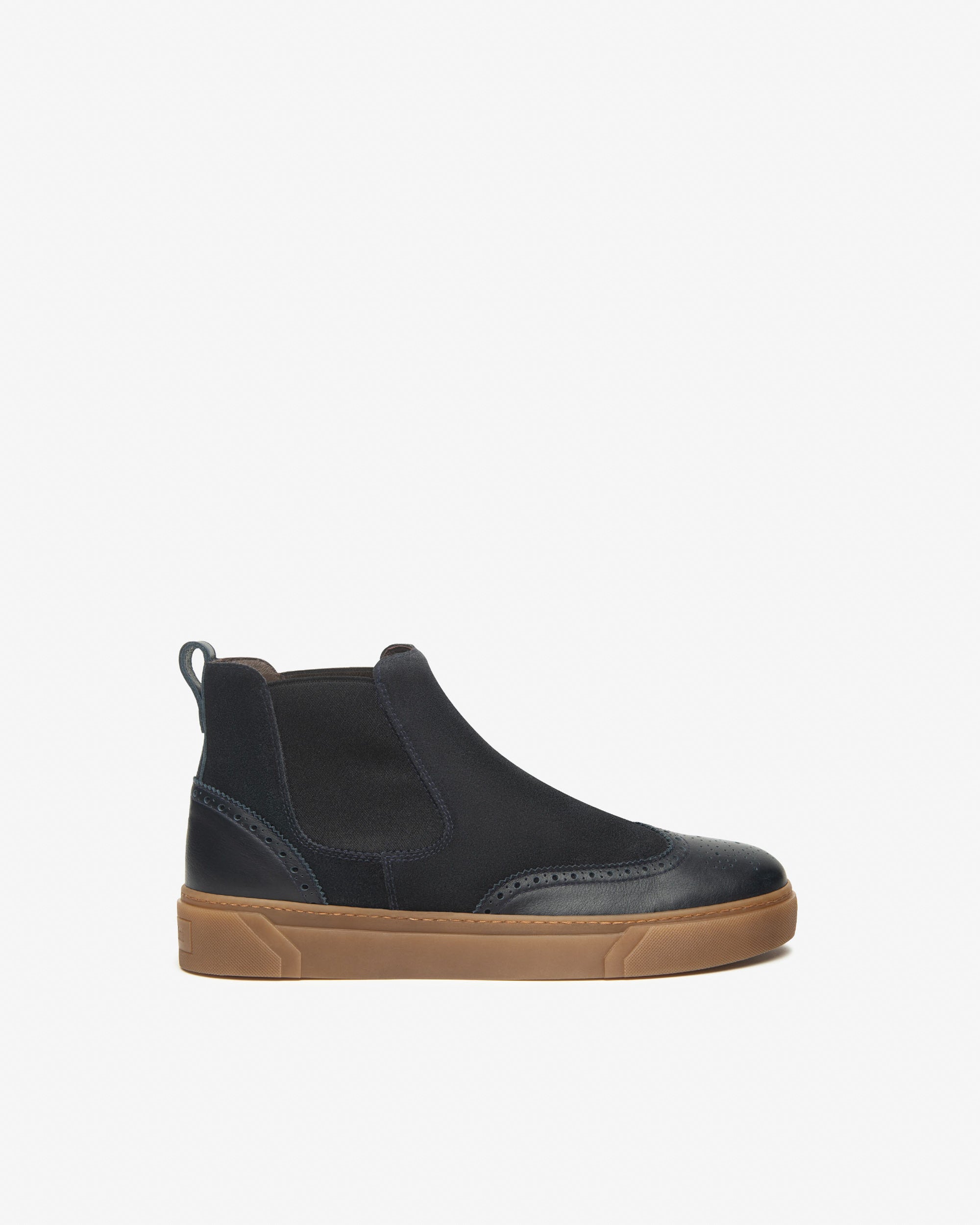 Nero Giardini Chelsea Boots cuir homme daim