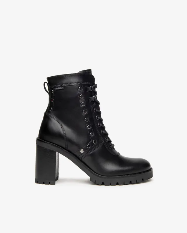 Nero Giardini Combat Boots Rangers Femme Cuir Noir 38