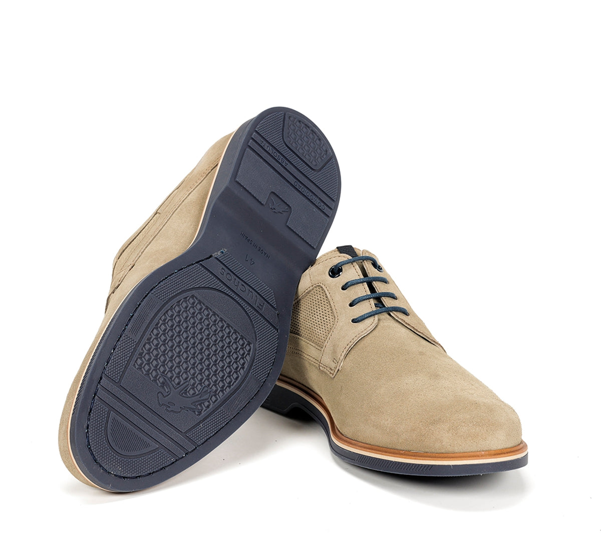 Fluchos Tristan F1744 chaussures homme beige confort