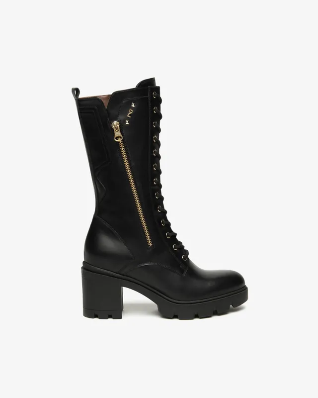 Nero Giardini Boots bottes cuir femme 38