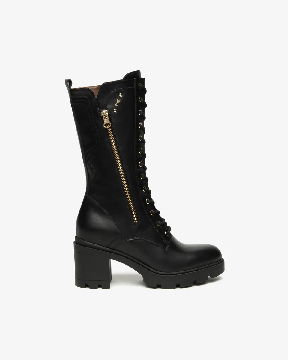 Nero Giardini Boots bottes cuir femme 38