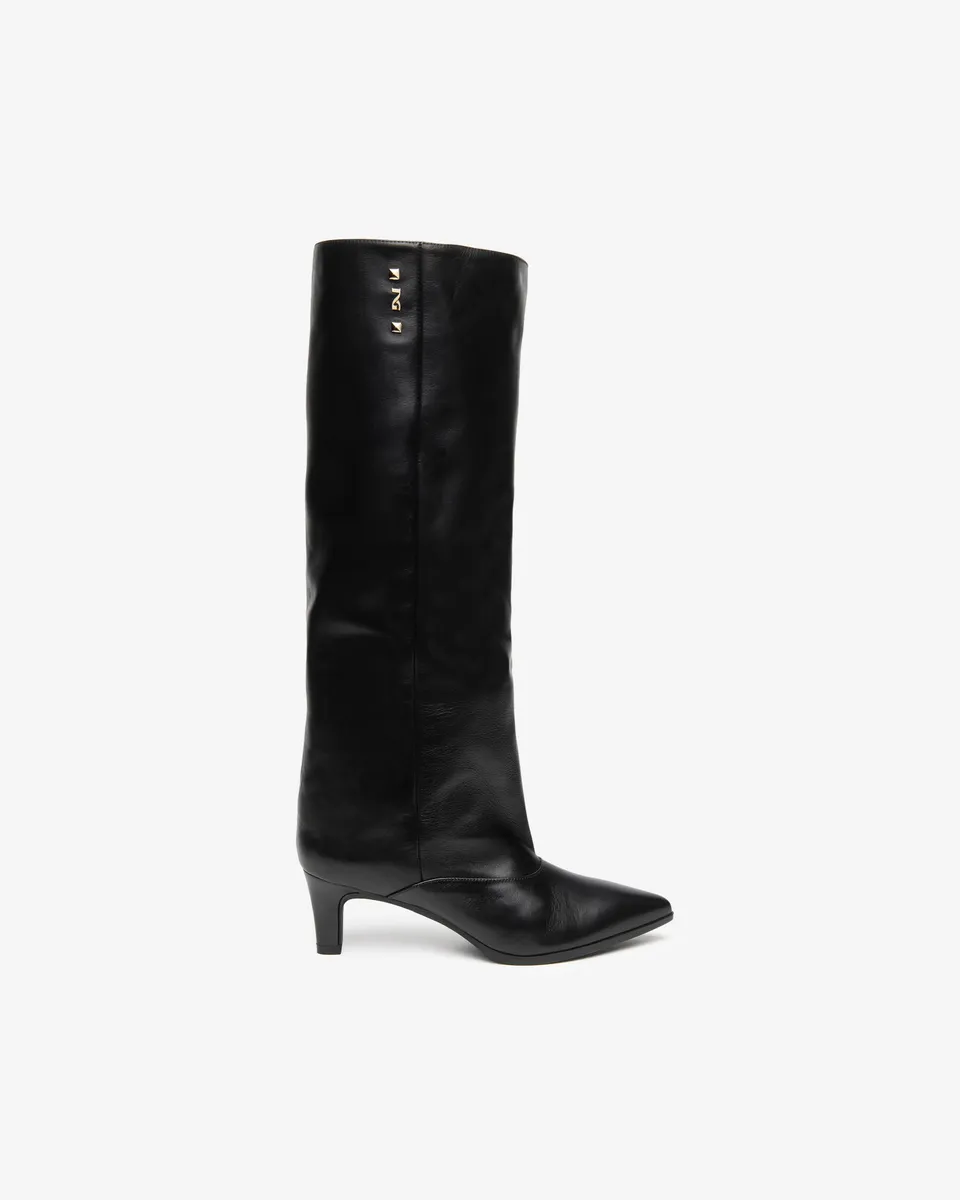 Nero Giardini Boots bottines cuir femme talon 55 mm