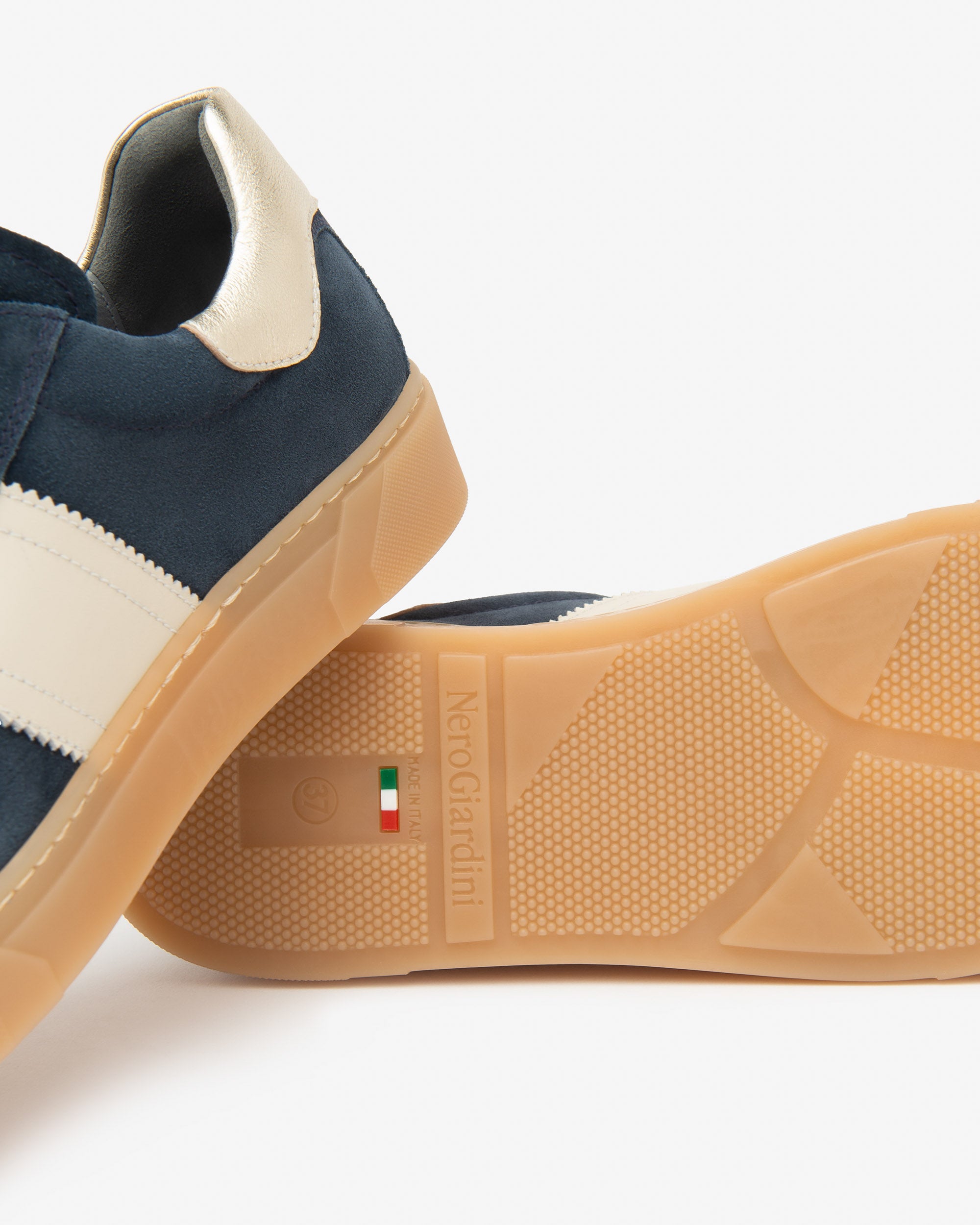 Nero Giardini Sneakers baskets femme cuir daim