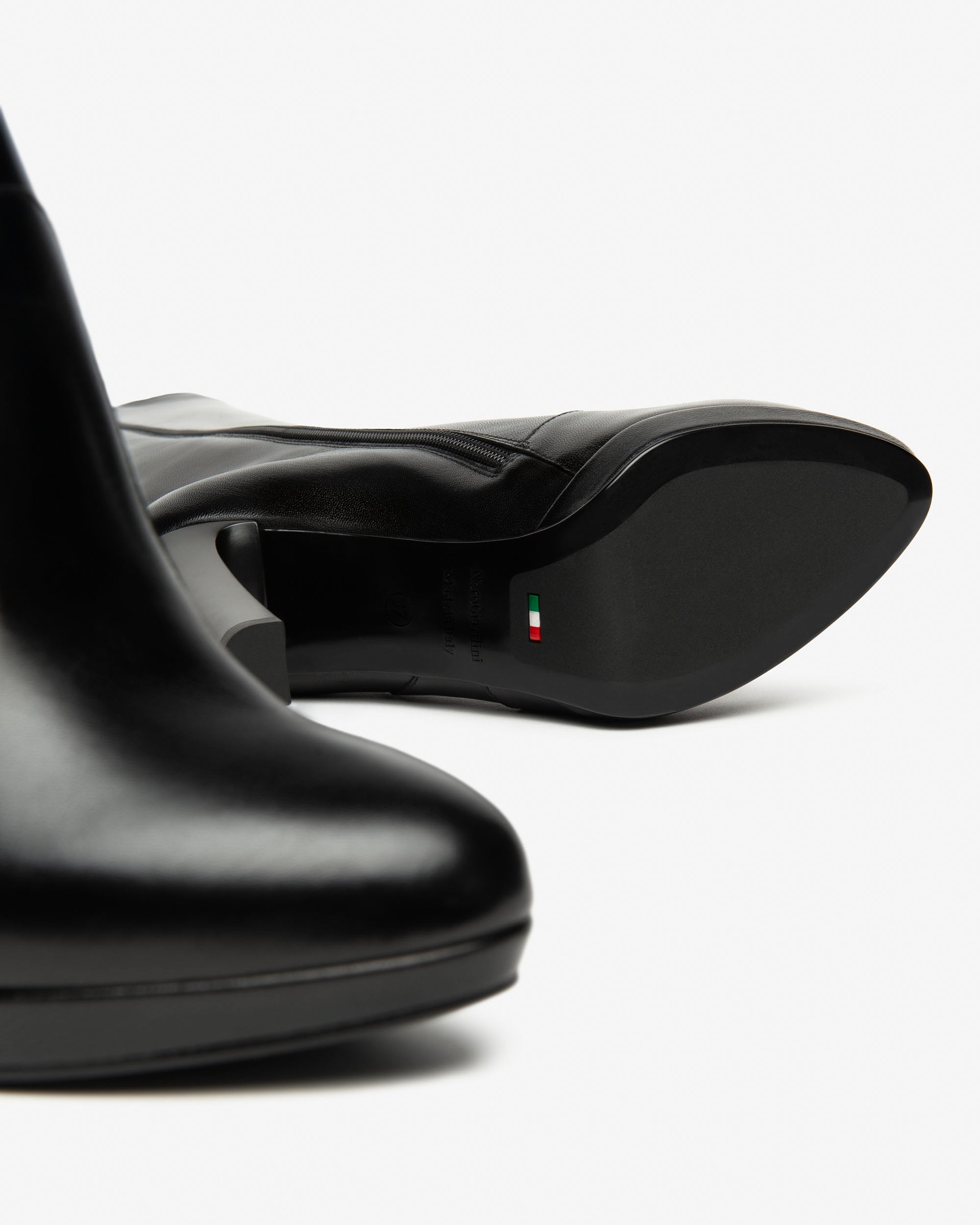 Nero Giardini Boots Bottes Femme Cuir Premium