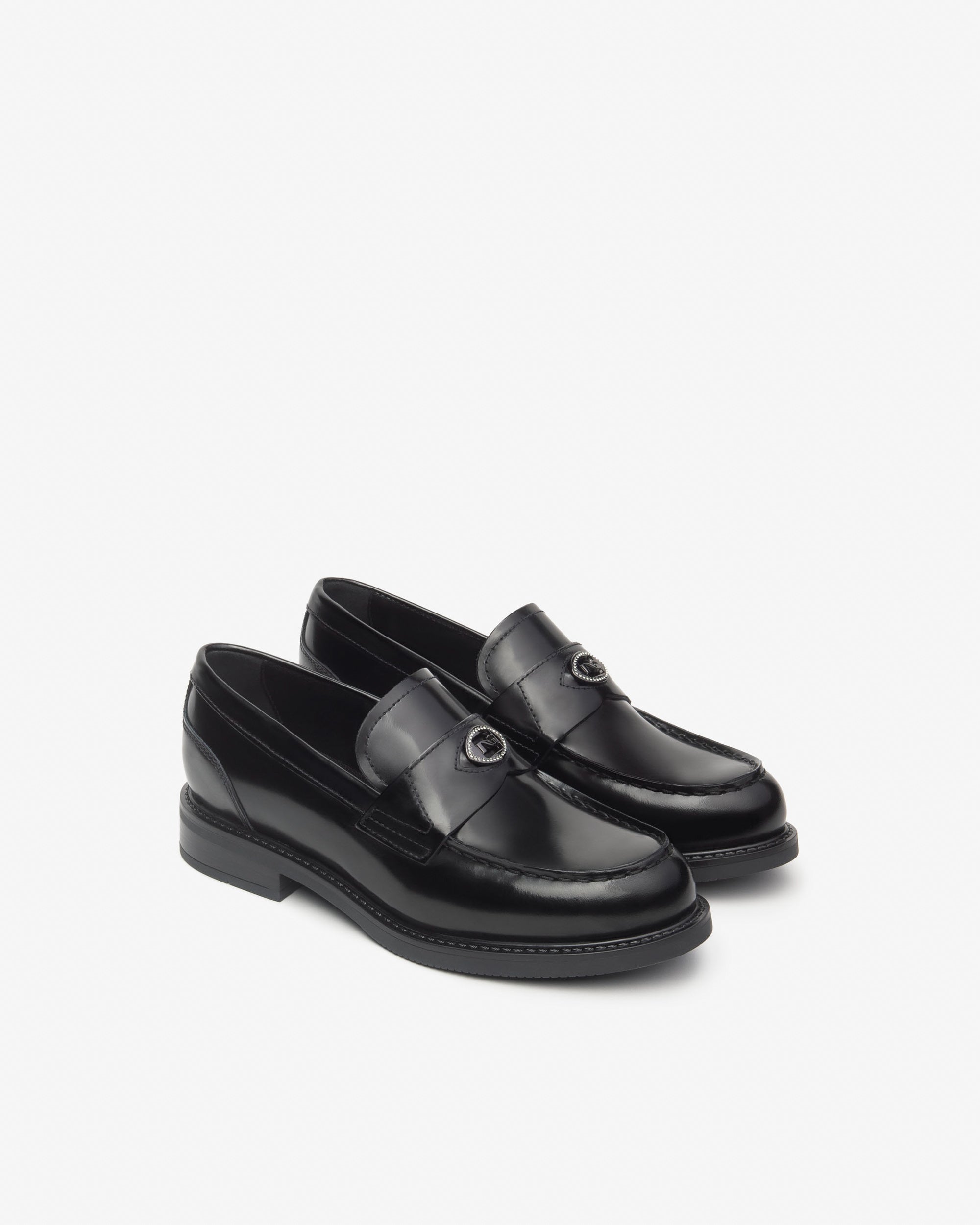 Nero Giardini Loafers mocassins cuir femme confort