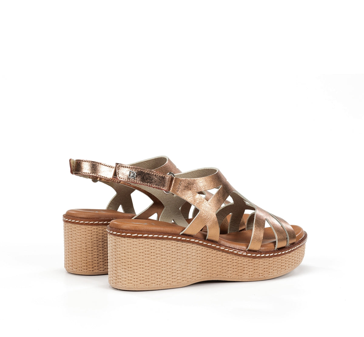 Fluchos Dorking Nido D9451 sandale femme marron compensée