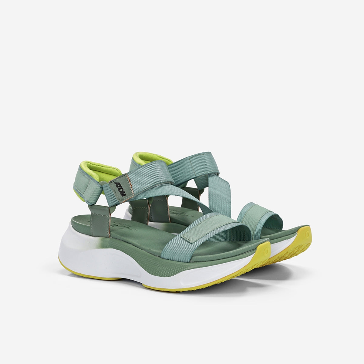 Atom by Fluchos Fusion AT170 sandale kaki femme