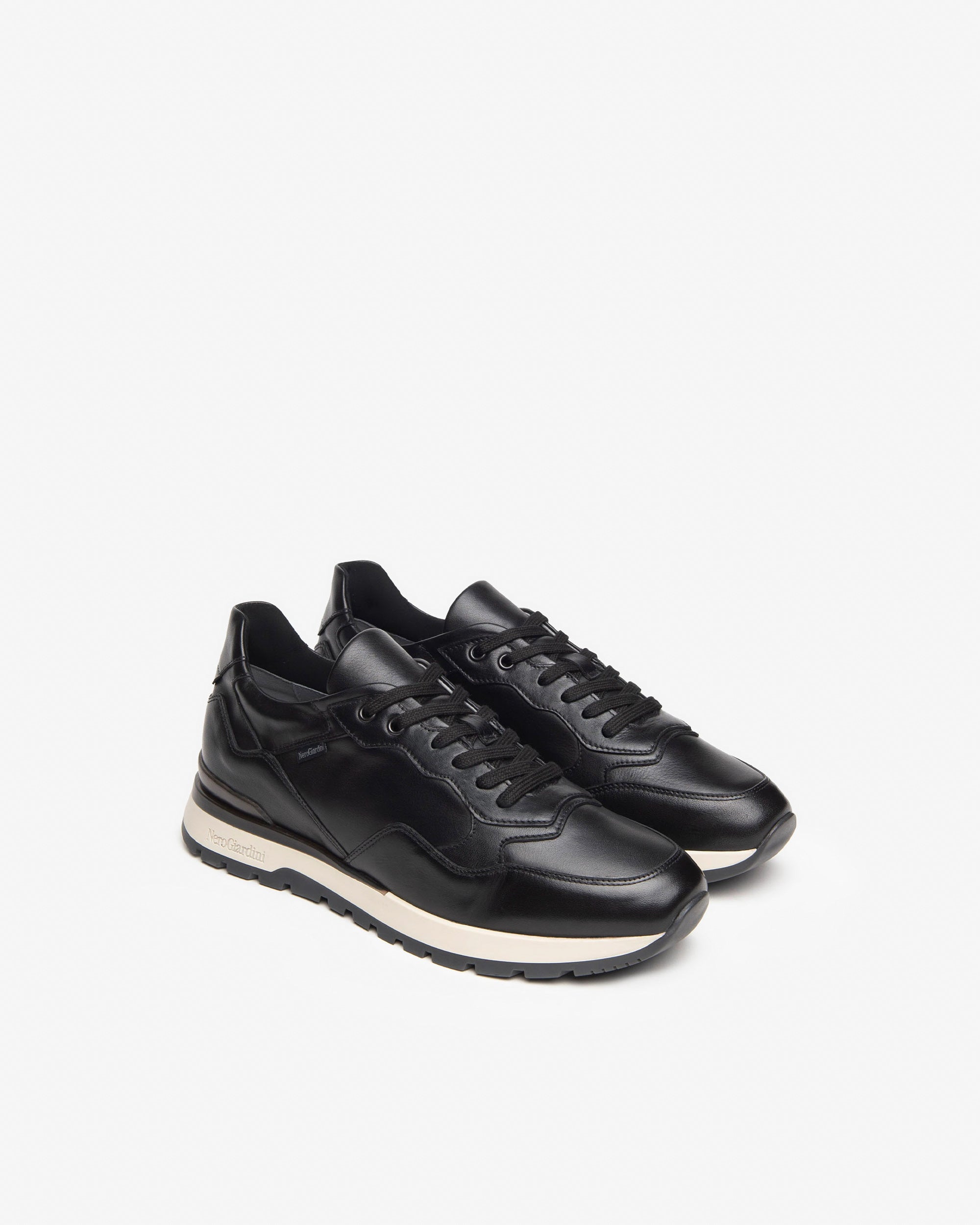 Nero Giardini Sneakers baskets cuir homme pointure 42 confort